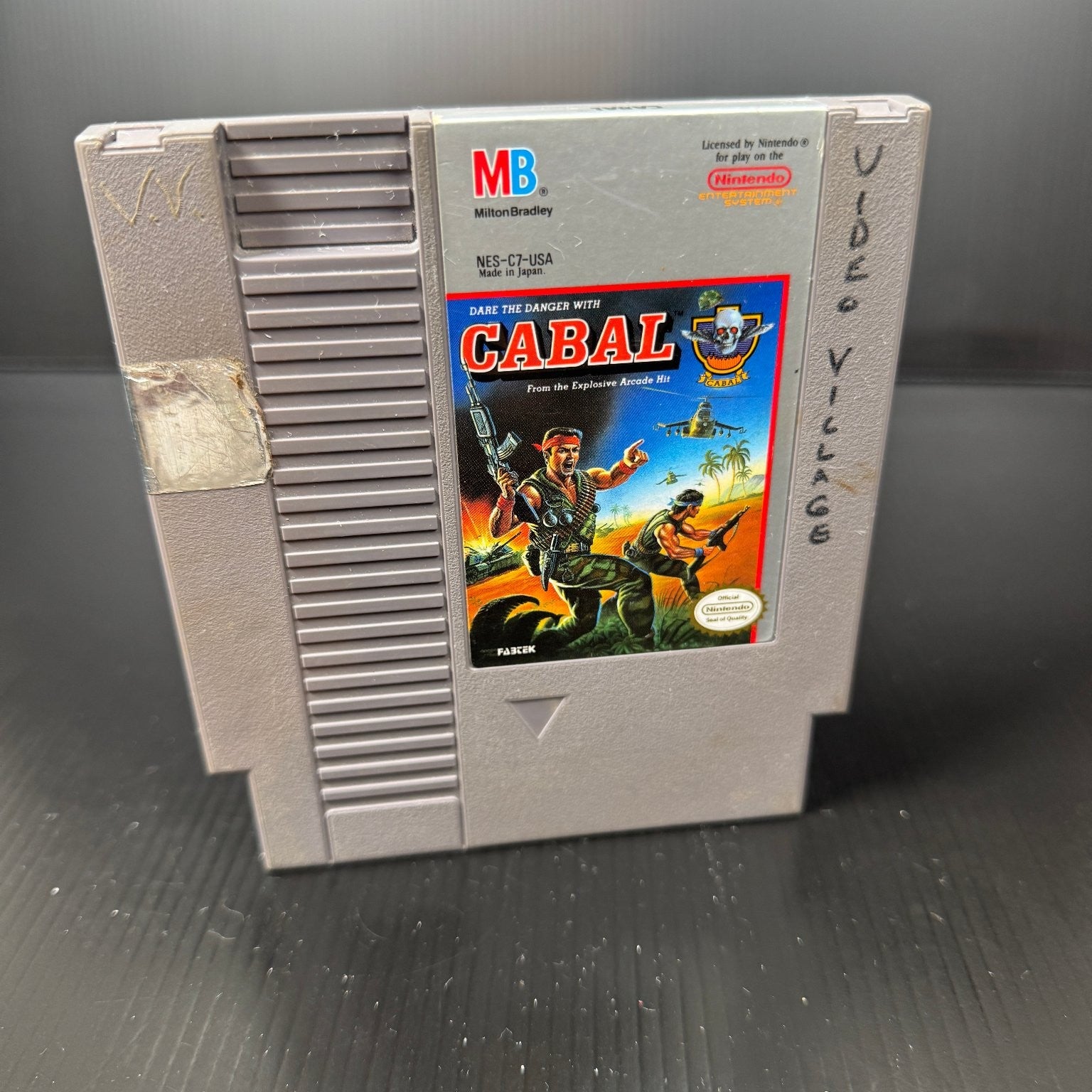 Cabal NES Nintendo Entertainment System Video Game Action Shooter
