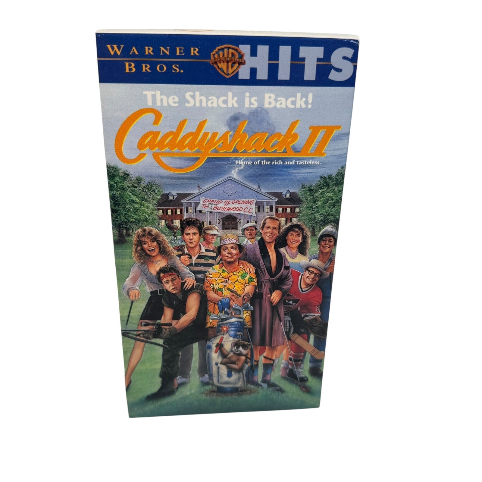 Vintage Caddyshack II VHS Tap Cult Classic Comedy Chevy Chase Dan Aykroyd