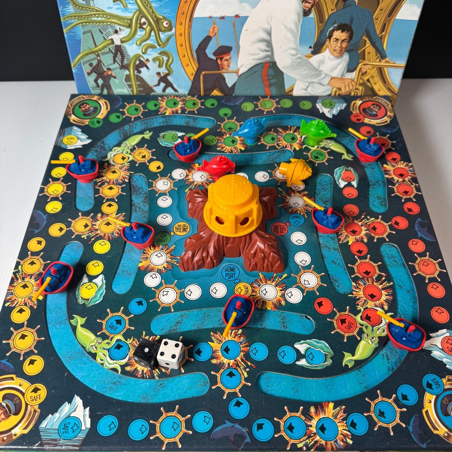 Disney World 20,000 Leagues Under The Sea Game Lakeside Board Game Complete