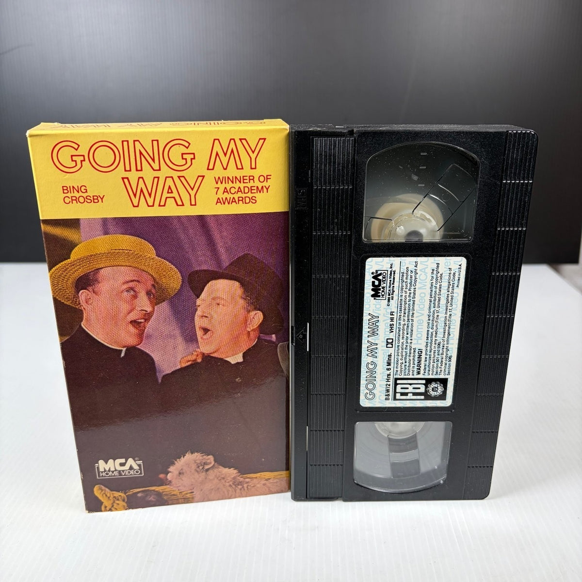 Going My Way VHS 1944 Classic Musical Original Release MCA Home Video