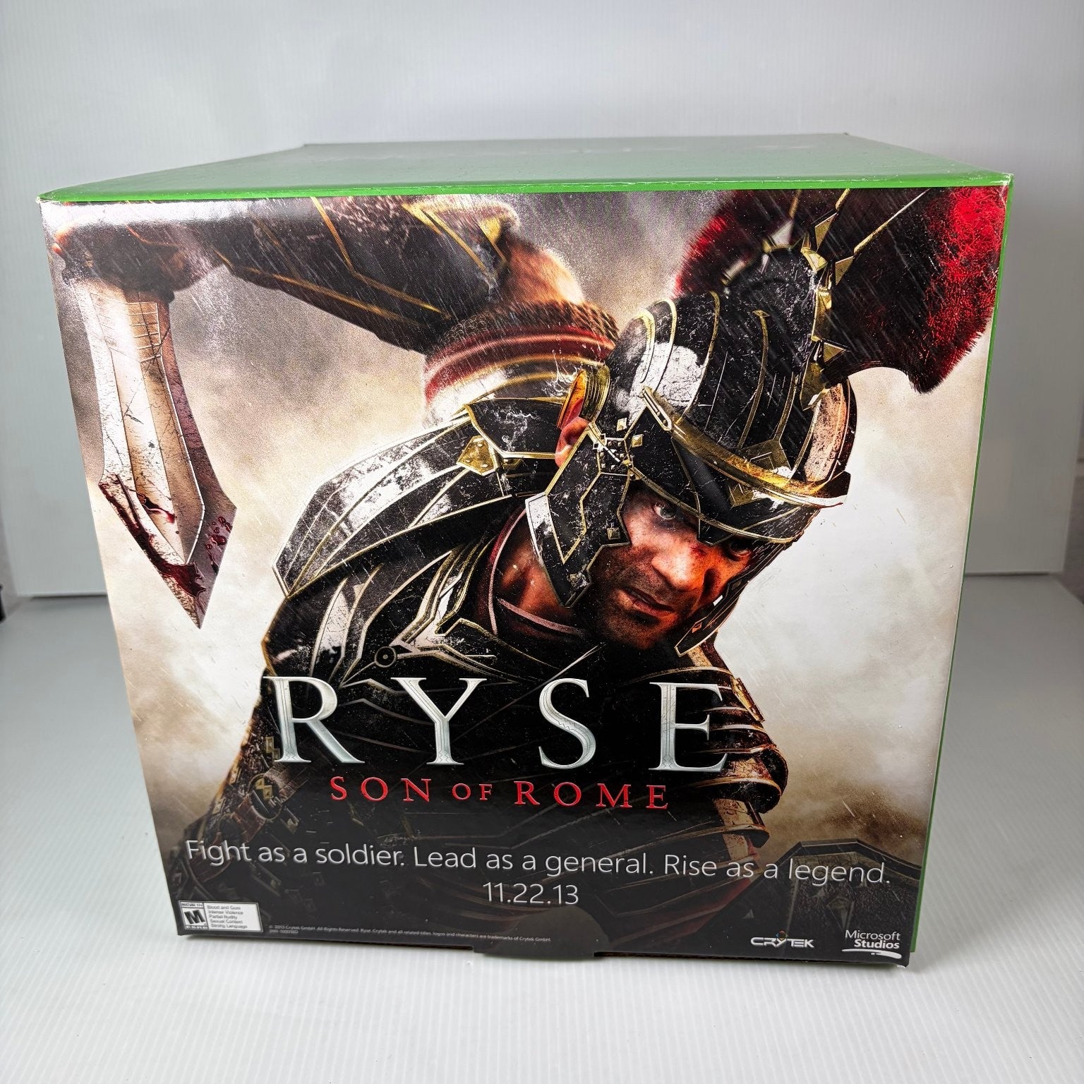 Xbox One Ryse Son of Rome Release Day Store Display 12"x12" 11.22.13