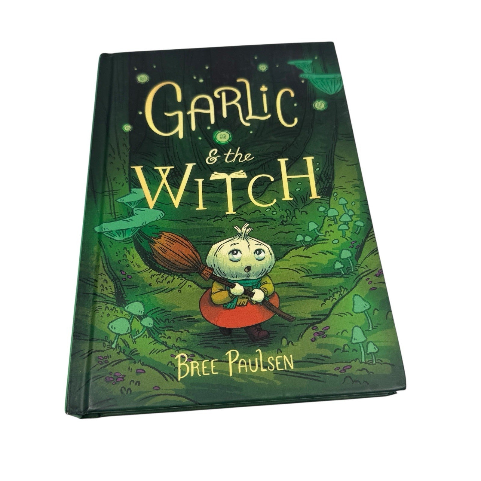 Garlic and the Witch Hardcover Bree Paulsen First Edition Graphic Novel