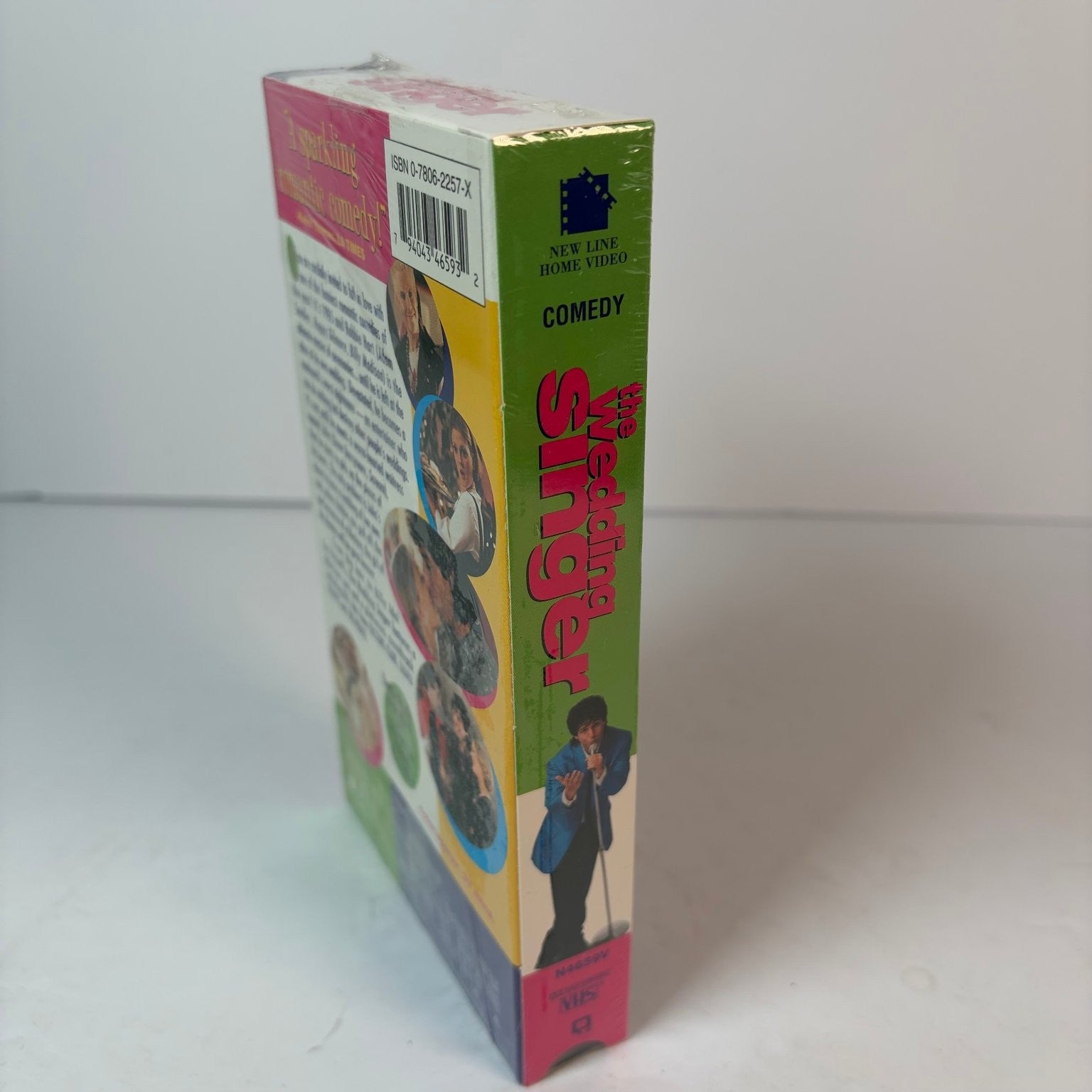 The Wedding Singer VHS 1998 Romantic Comedy New Line Home Video Sealed