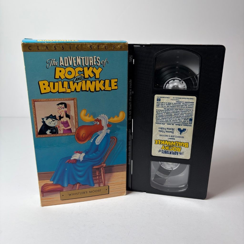 The Adventures of Rocky and Bullwinkle Whistler's Moose VHS Volume 7 Classic Stu