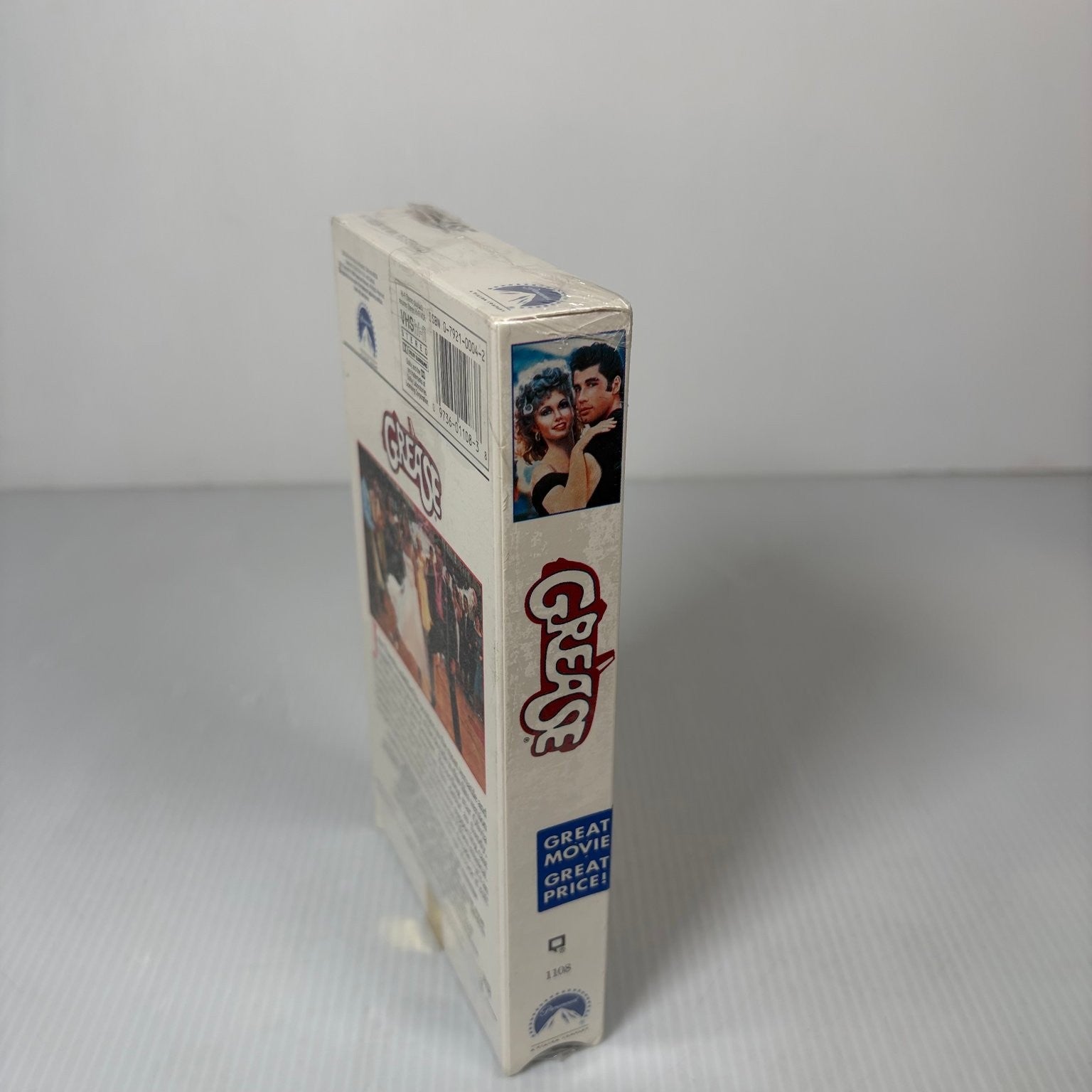 Grease VHS 1978 Musical Romance John Travolta Olivia Newton-John Paramount