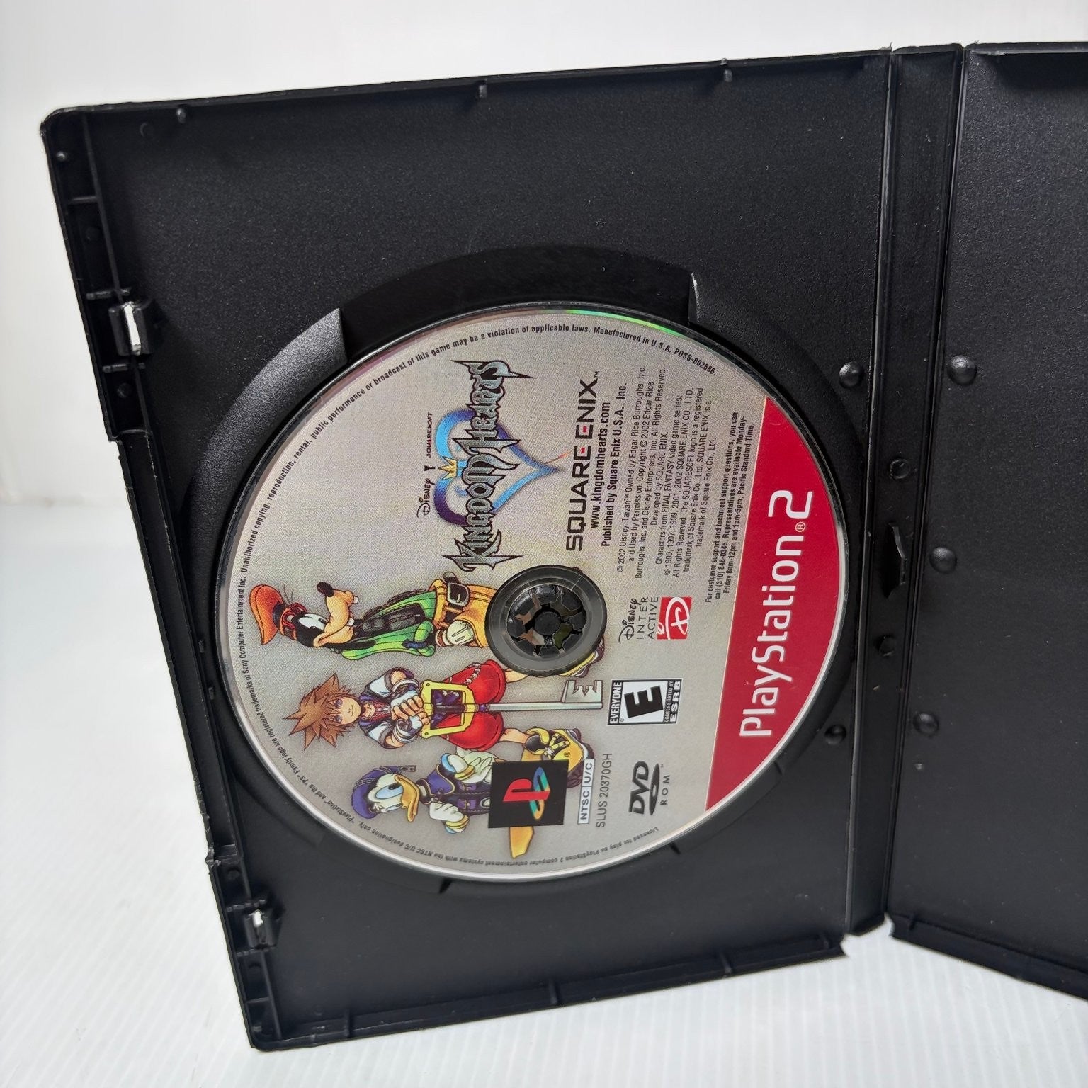 Kingdom Hearts PlayStation 2 Video Game PS2 Disney Square Enix RPG Disc Only