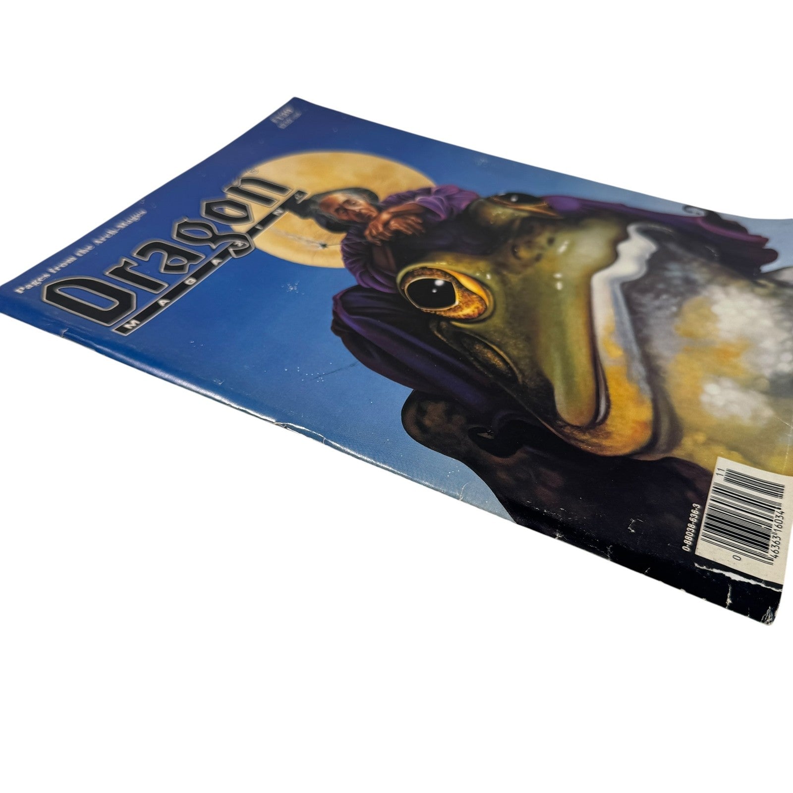 VTG Dragon Magazine #139 TSR 1988 Fantasy RPG Dungeons & Dragons Cthulhu Seances