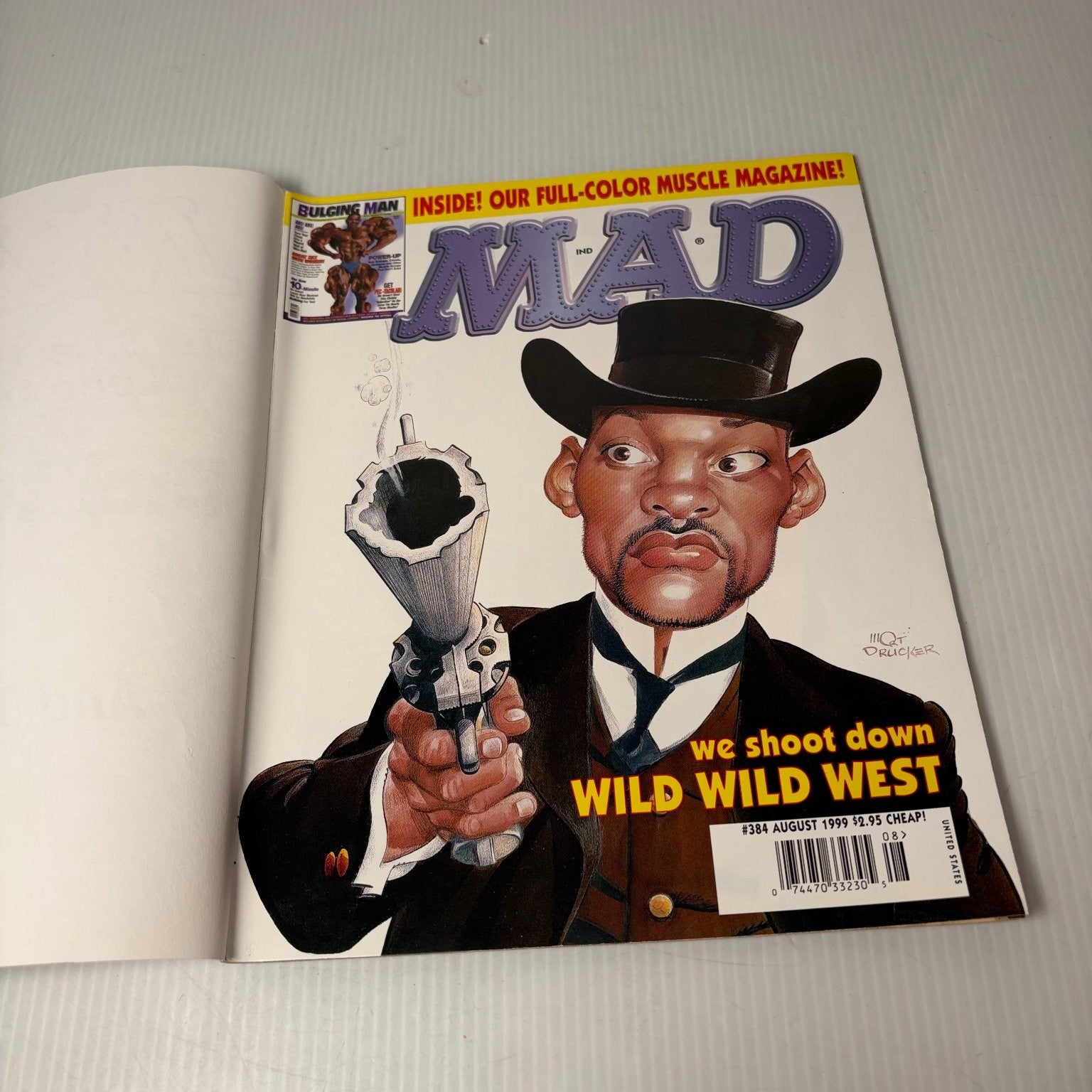 MAD Magazine August 1999 Will Smith Wild Wild West Parody Humor