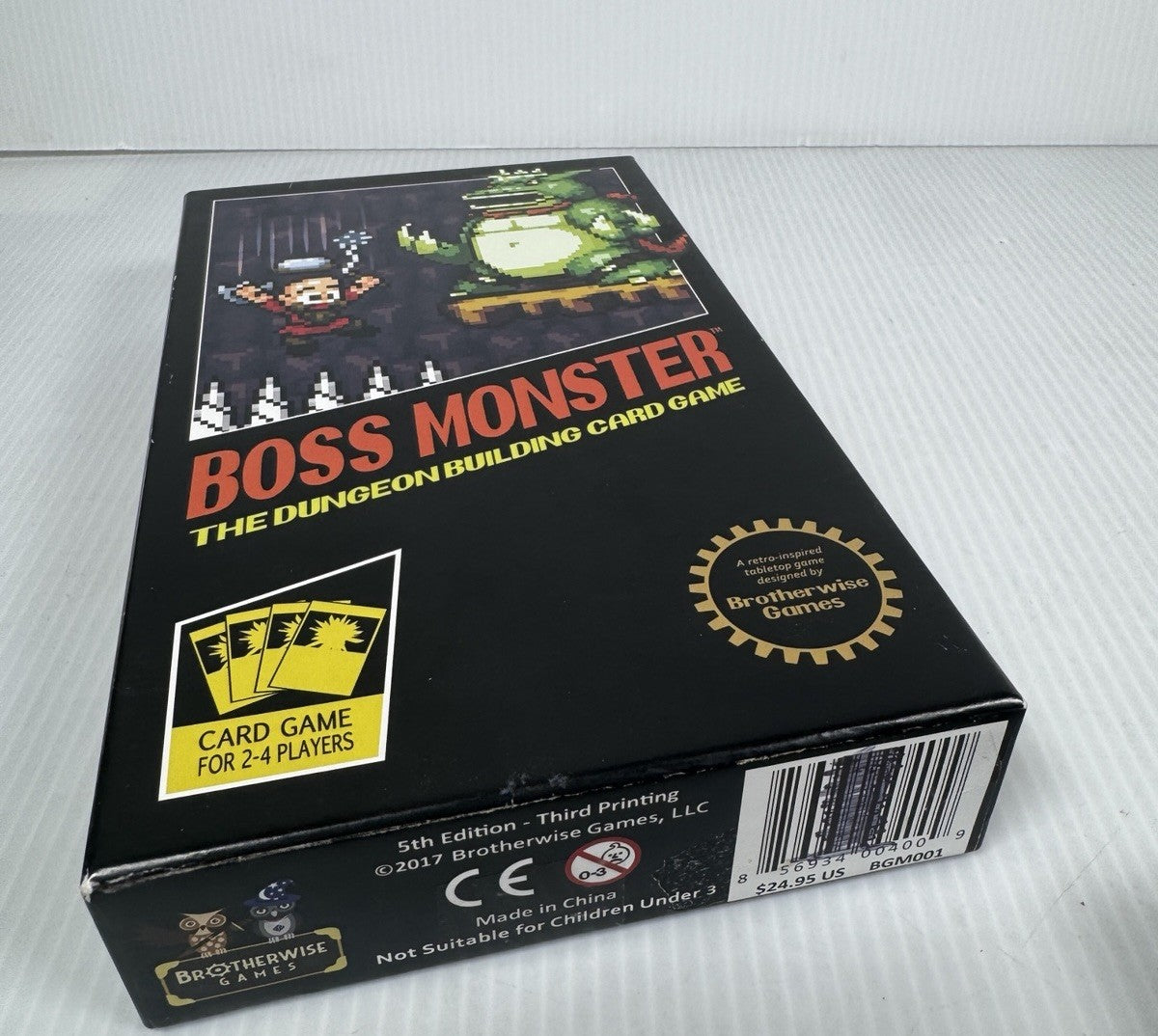 Boss Monster The Dungeon Building Card Game by Brotherwise Games. Complete
