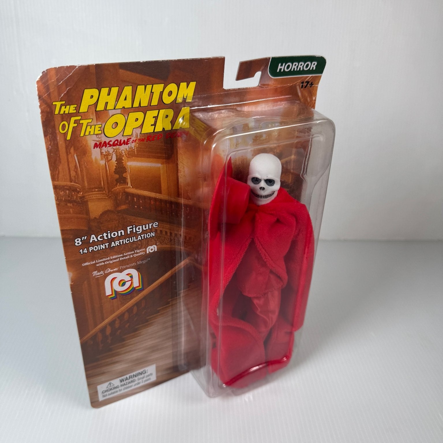 Mego Phantom of the Opera 8in Action Figure Masque of the Red Death