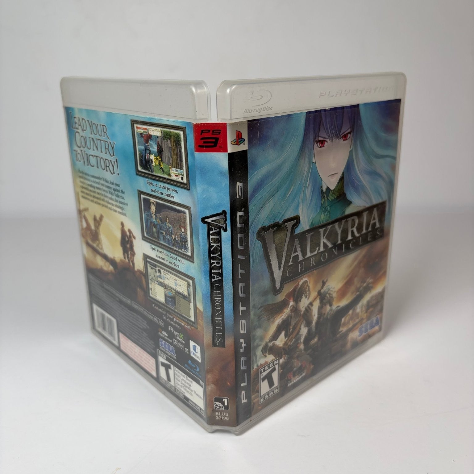 Valkyria Chronicles PlayStation 3 PS3 Video Game Strategy RPG Complete