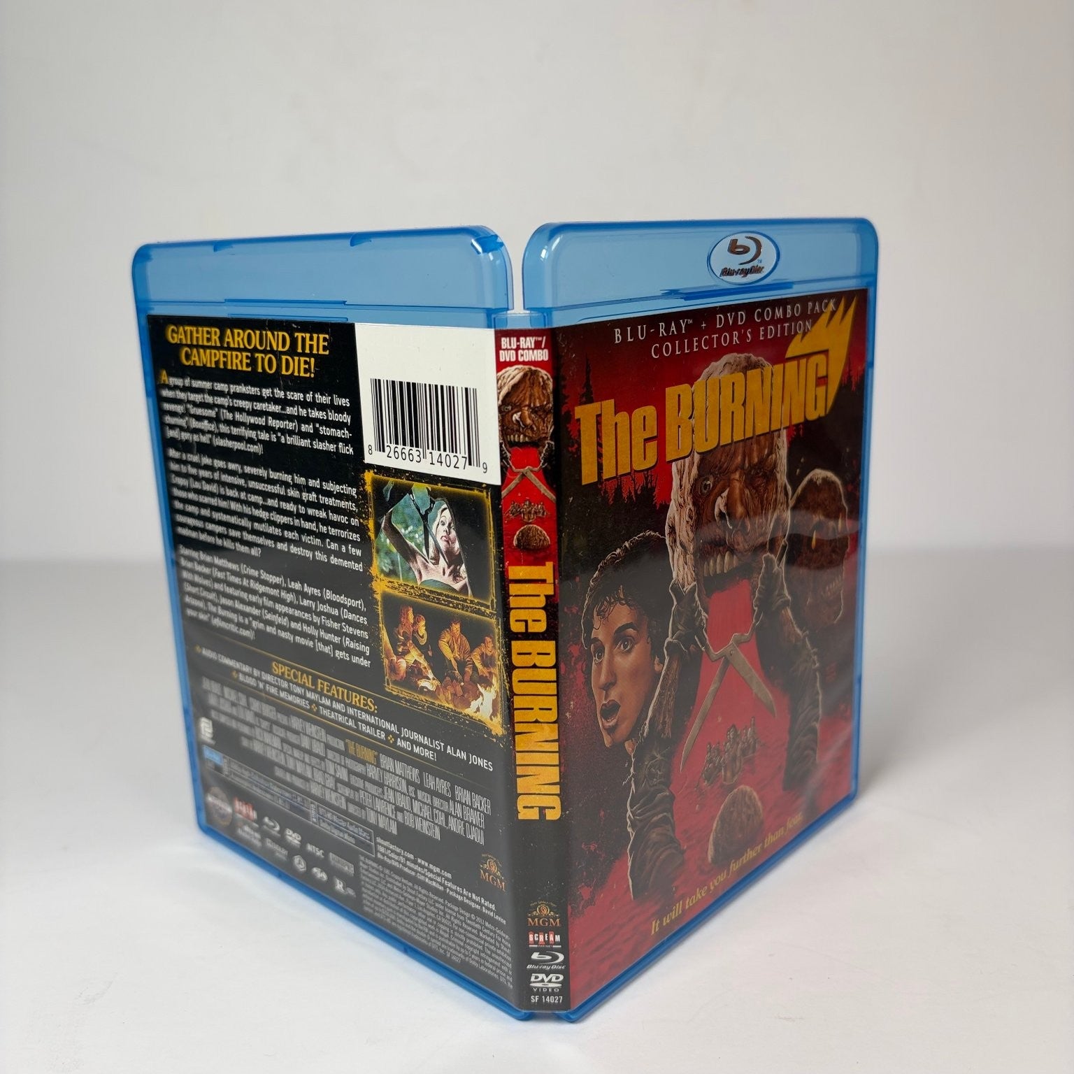 The Burning Blu-ray DVD Combo 2013 Collector's Edition Slasher Horror Shout