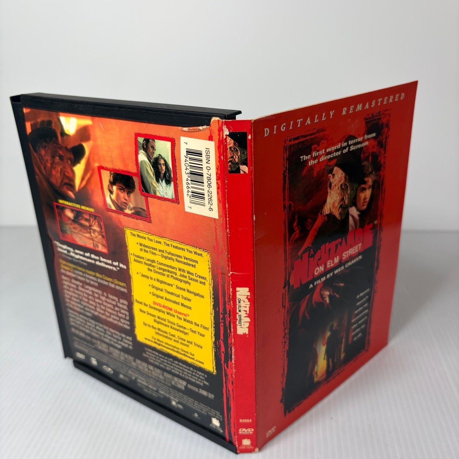 A Nightmare on Elm Street DVD 1999 Wes Craven Digitally Remastered Johnny Depp