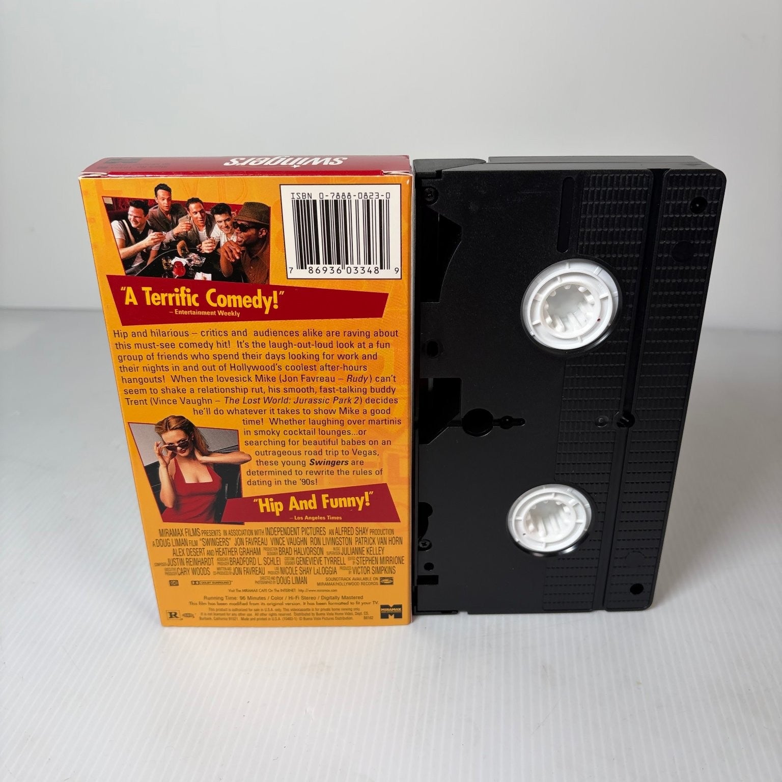 Swingers VHS 1996 Comedy Cult Classic Miramax Dimension Original Release