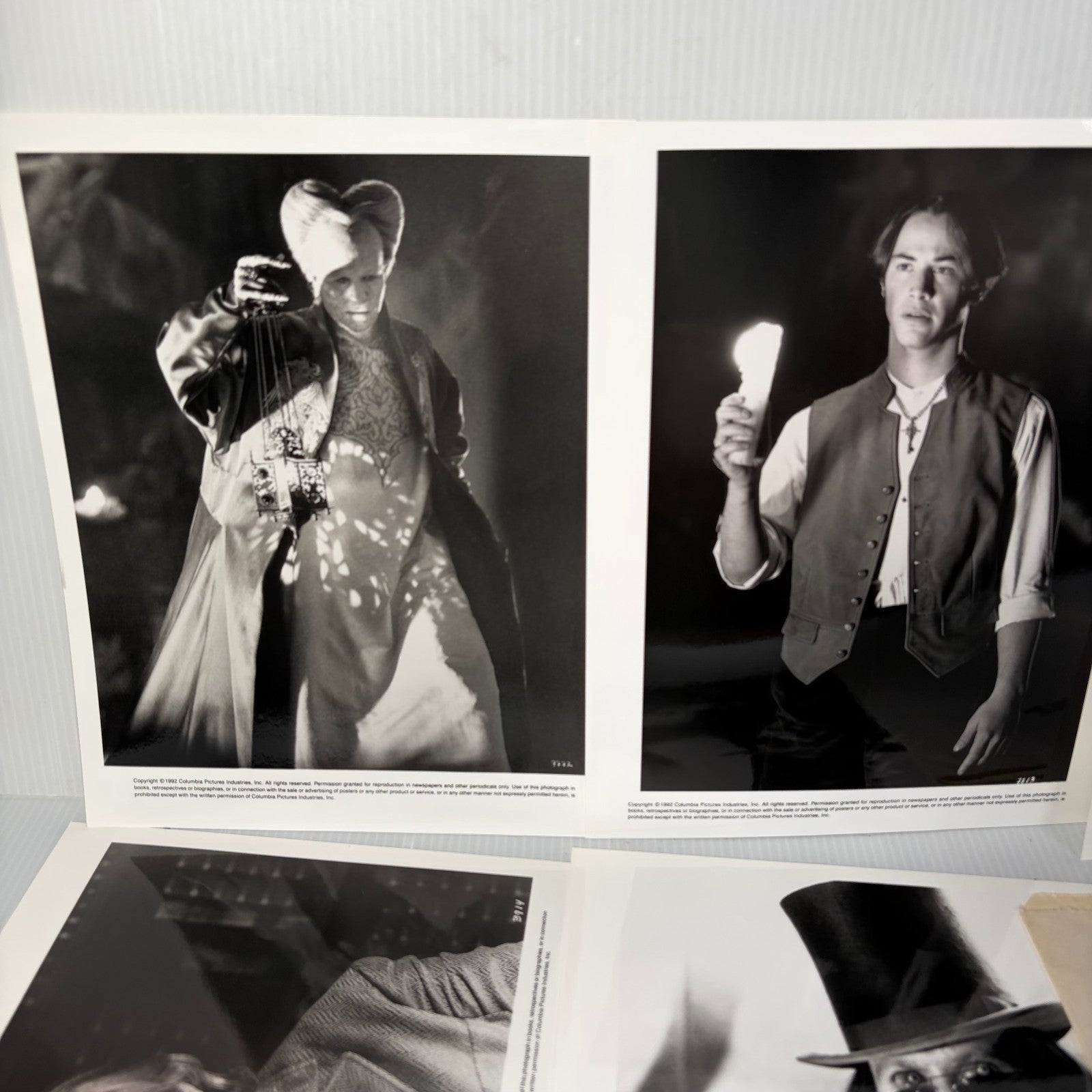 Bram Stoker's Dracula 1992 Lot of 5 Press Kit Photos 8x10 Winona Ryder Vintage