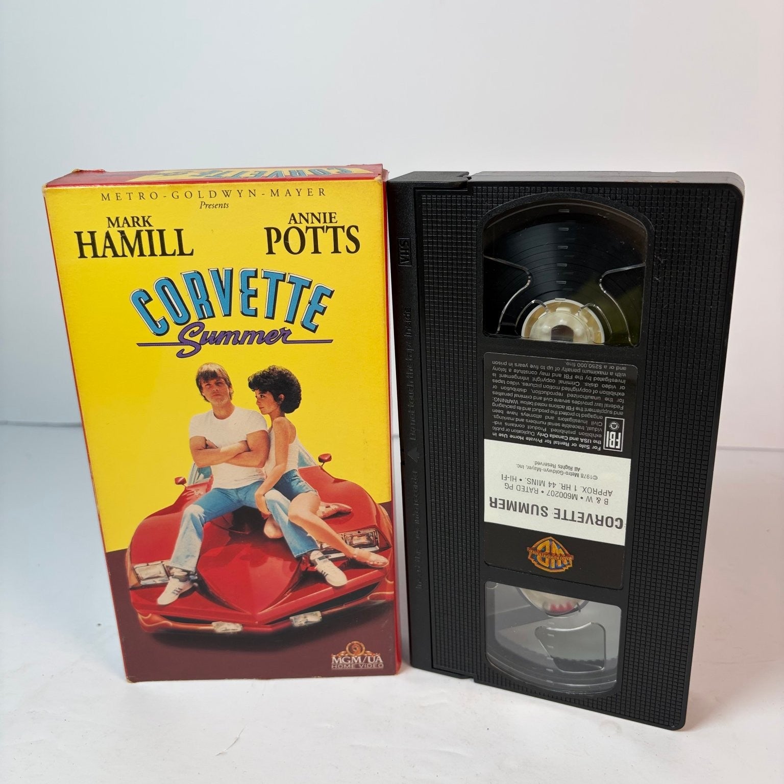 Corvette Summer VHS 1978 Comedy Mark Hamill Annie Potts MGM/UA