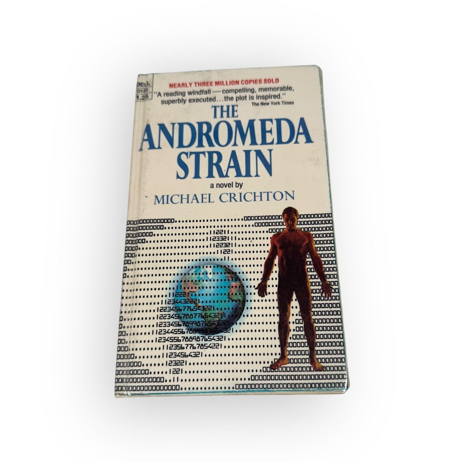 The Andromeda Strain Michael Crichton vintage Dell Paperback 1973