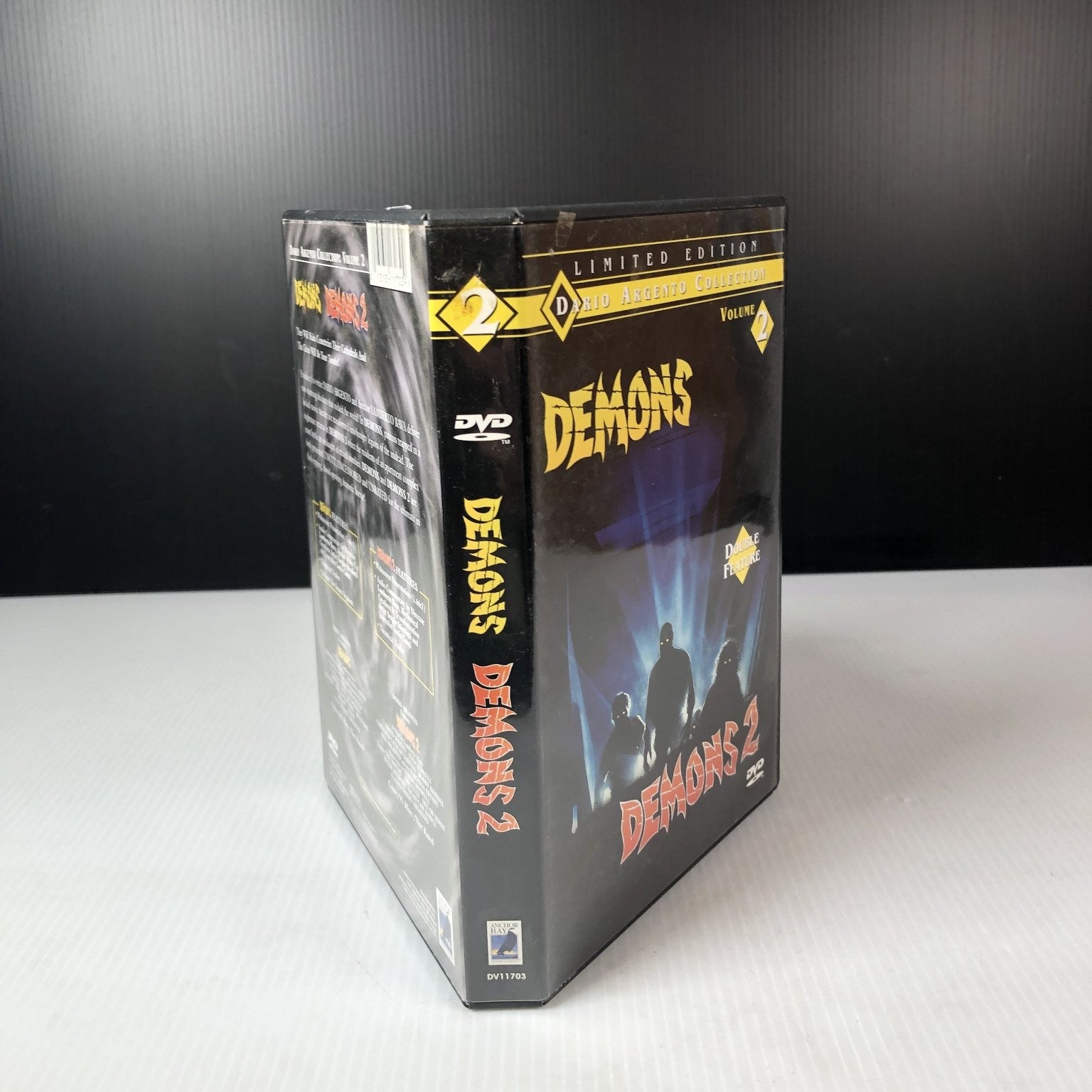 Demons & Demons 2 DVD Set 1985 1986 Limited Edition Collection Dario Argento