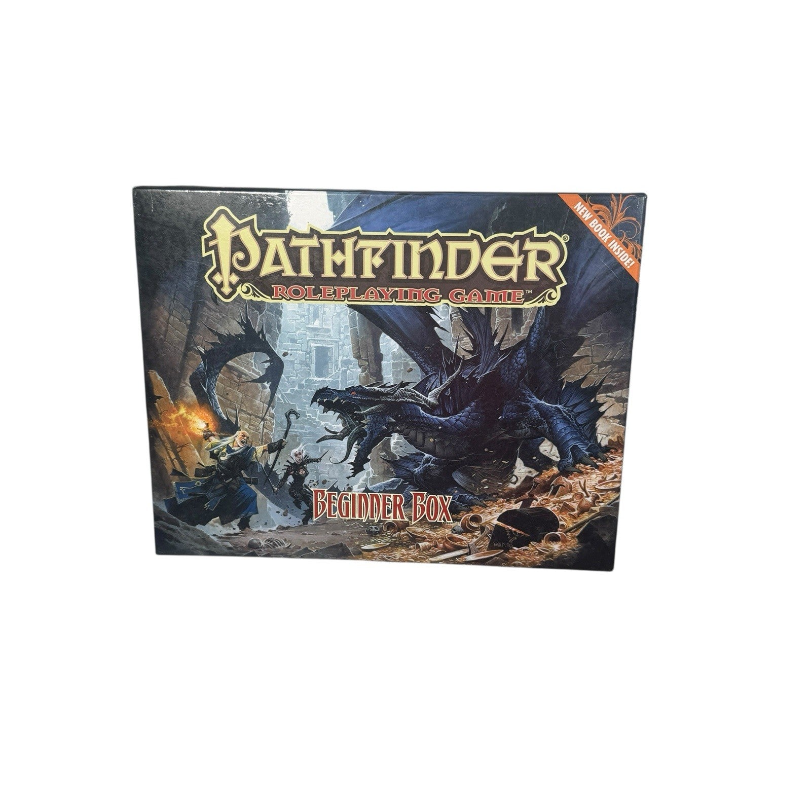 Pathfinder Roleplaying Game Beginner Box Incomplete (No Pawns, Map Or Dice)