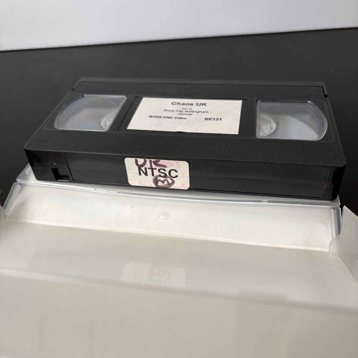 Chaos UK Live Rock City Nottingham 1996 Punk Hardcore Concert VHS Barn End Video