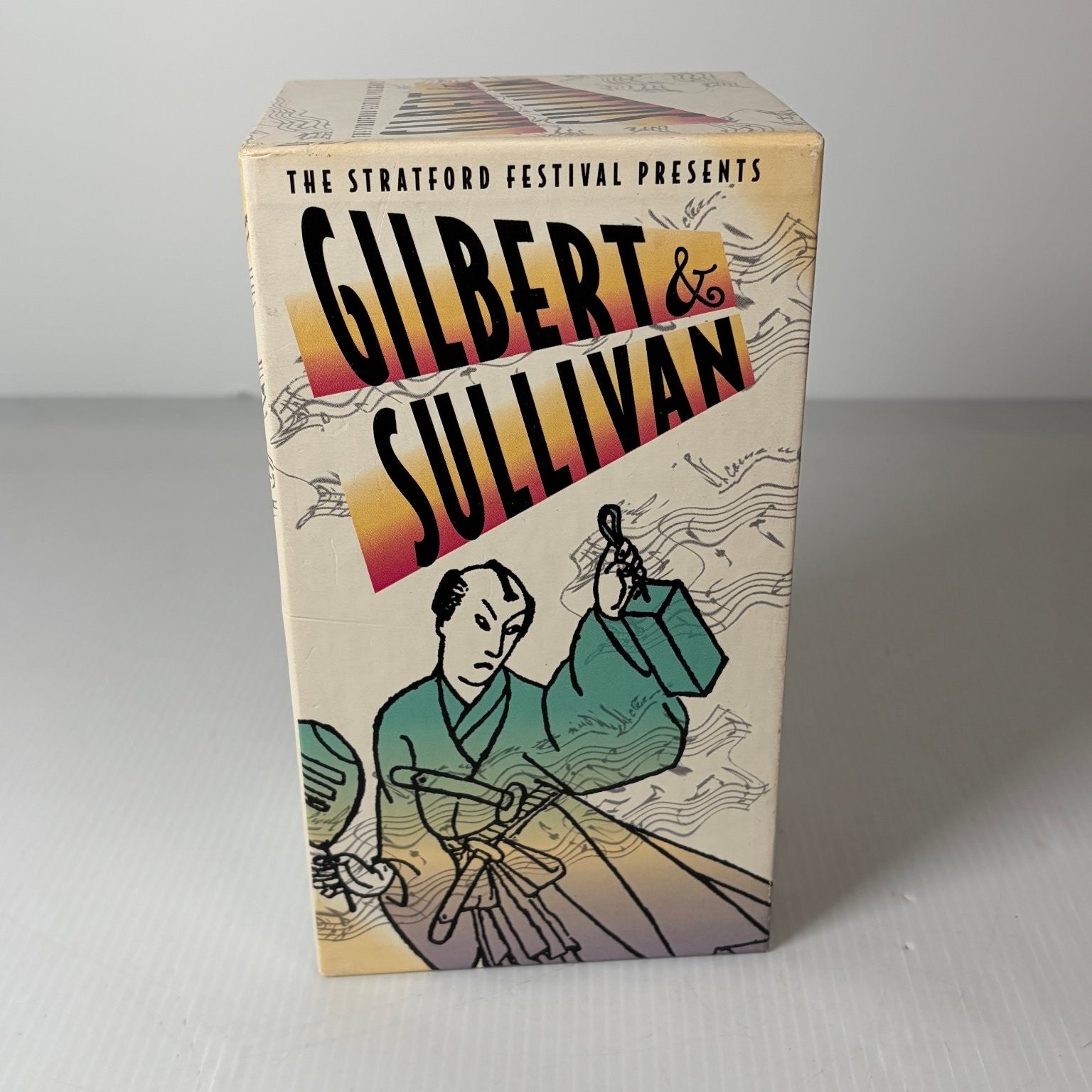 Gilbert & Sullivan VHS 1998 Musical Box Set The Mikado Pirates Acorn Media