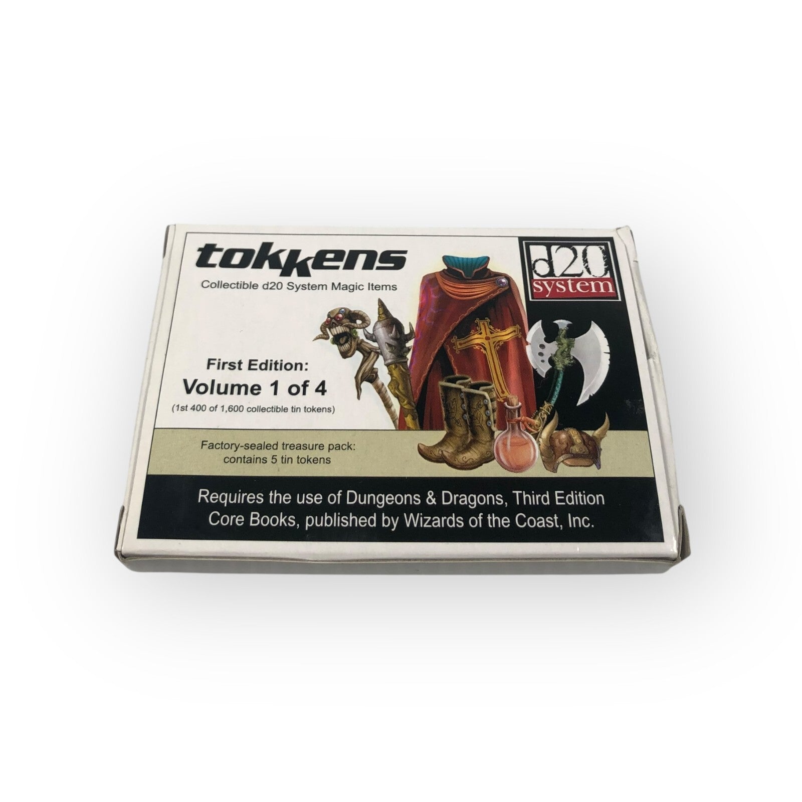 Tokkens Treasure Pack d20 Magic Items 1st Ed. Vol. 1 for D&D 3rd Edition