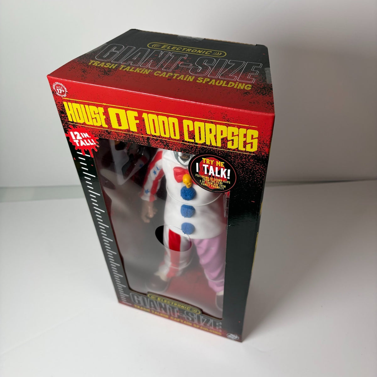 Trick Or Treat Studios House of 1000 Corpses Captain Spaulding Giant Figure 12”