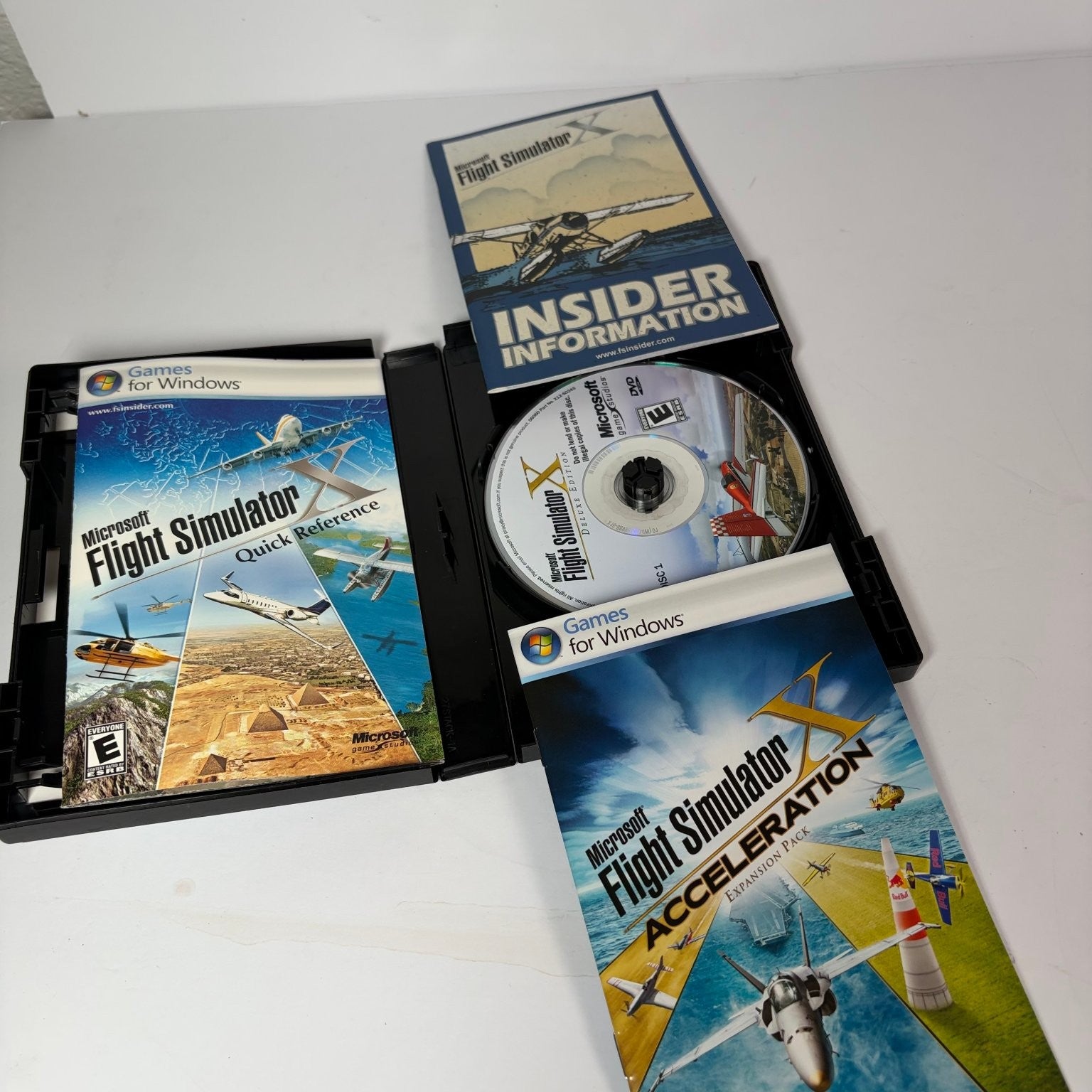 Microsoft Flight Simulator X Gold Edition PC DVD-ROM Windows Game