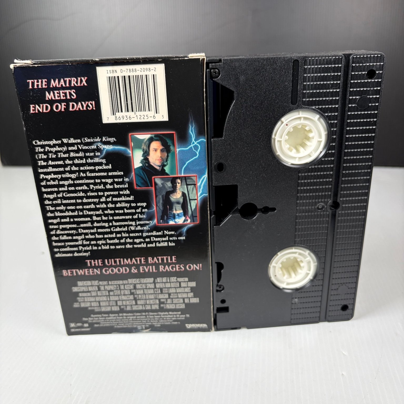 The Prophecy 3 The Ascent VHS 2000 Horror Fantasy Dimension Home Video