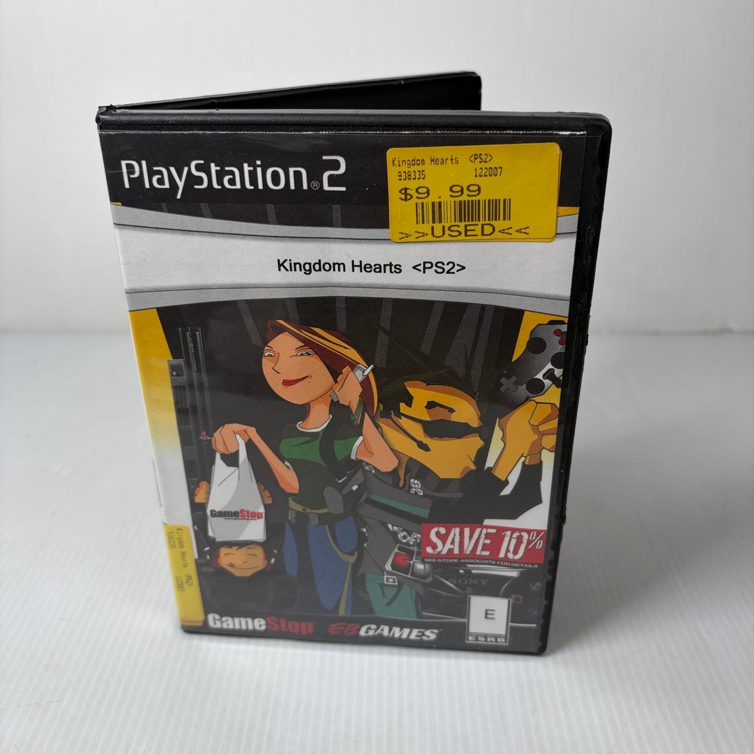 Kingdom Hearts PlayStation 2 Video Game PS2 Disney Square Enix RPG Disc Only