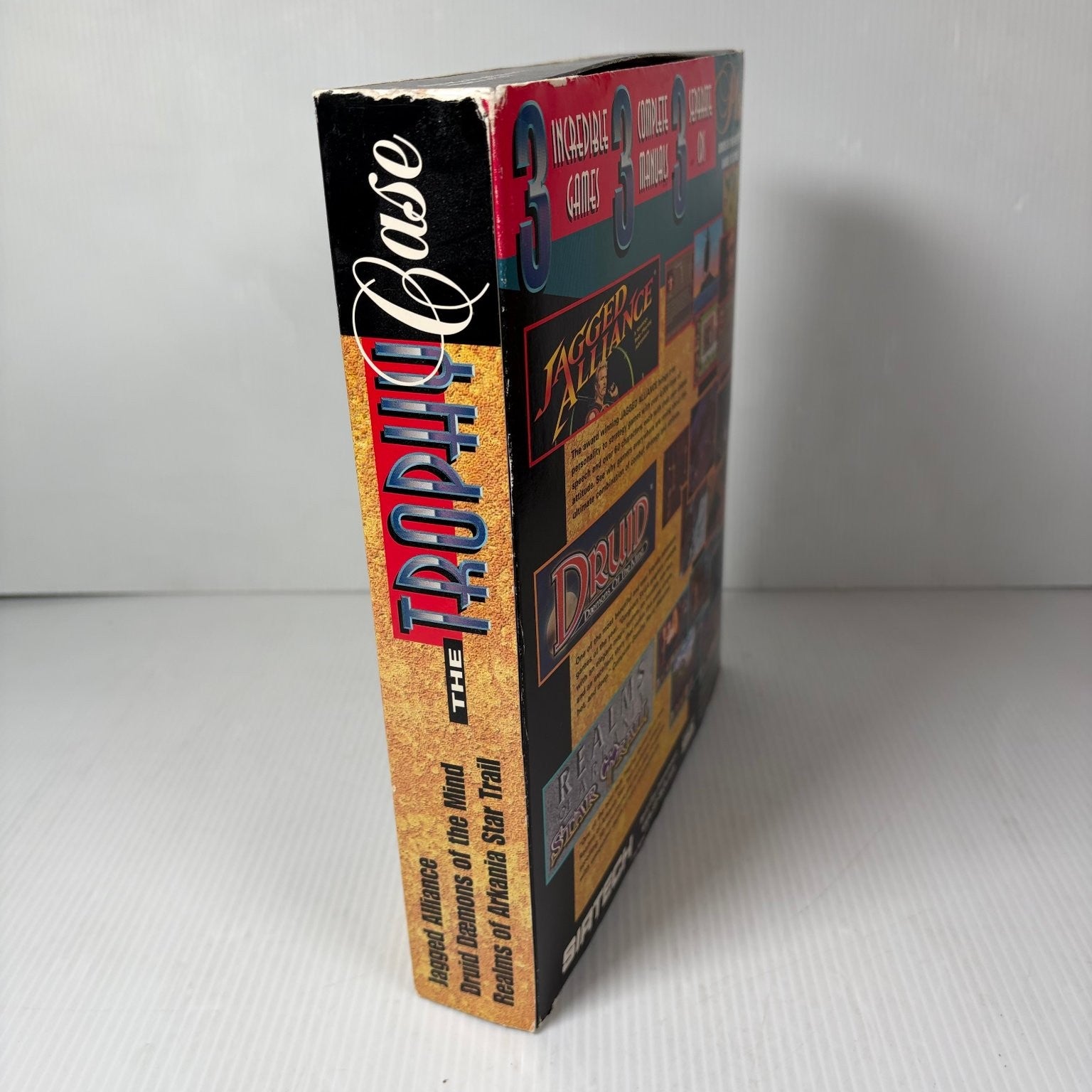 The Trophy Case Sir-Tech Big Box PC Collection Arkania Druid Jagged Alliance