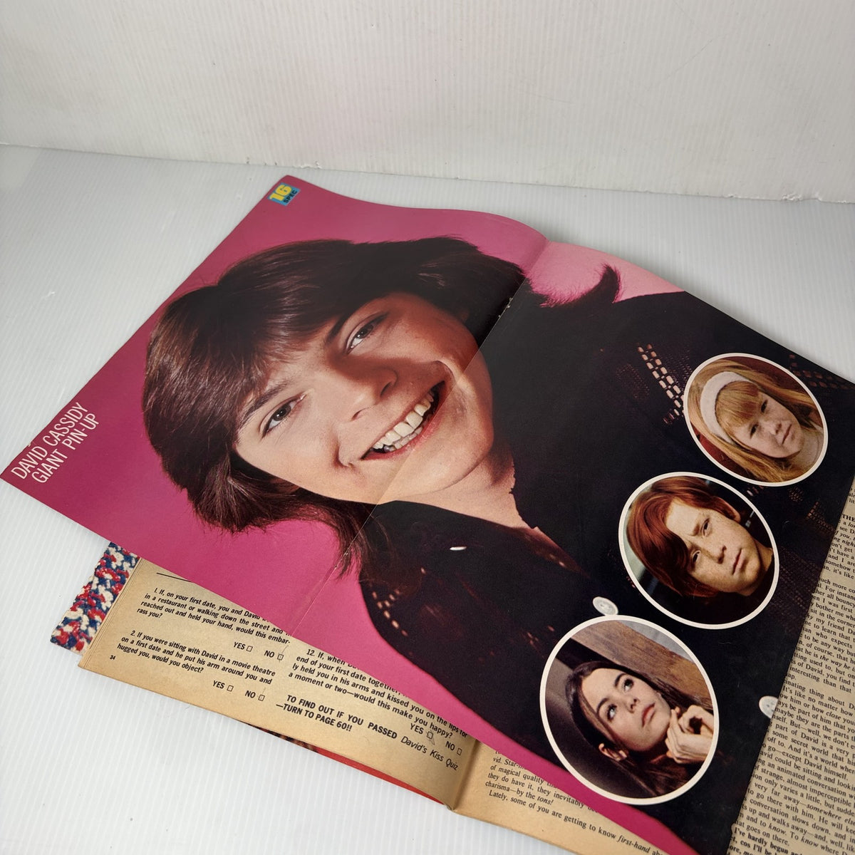 SPEC Magazine August 1971 David Cassidy Cover Osmonds Brady Bunch Pin-Ups