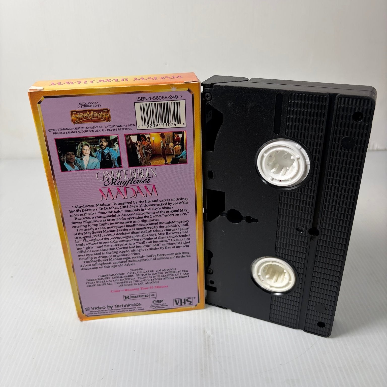 Mayflower Madam VHS 1987 Drama Candice Bergen Starmaker