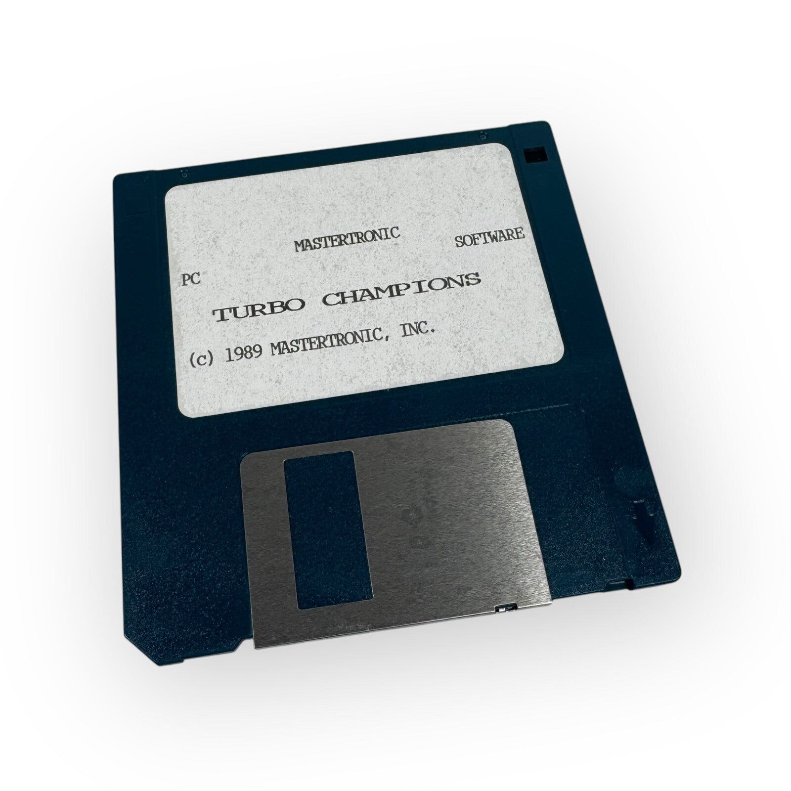 Turbo Champions VTG 1989 PC Game by Mastertronic 3.5" Floppy Disc Racing Game