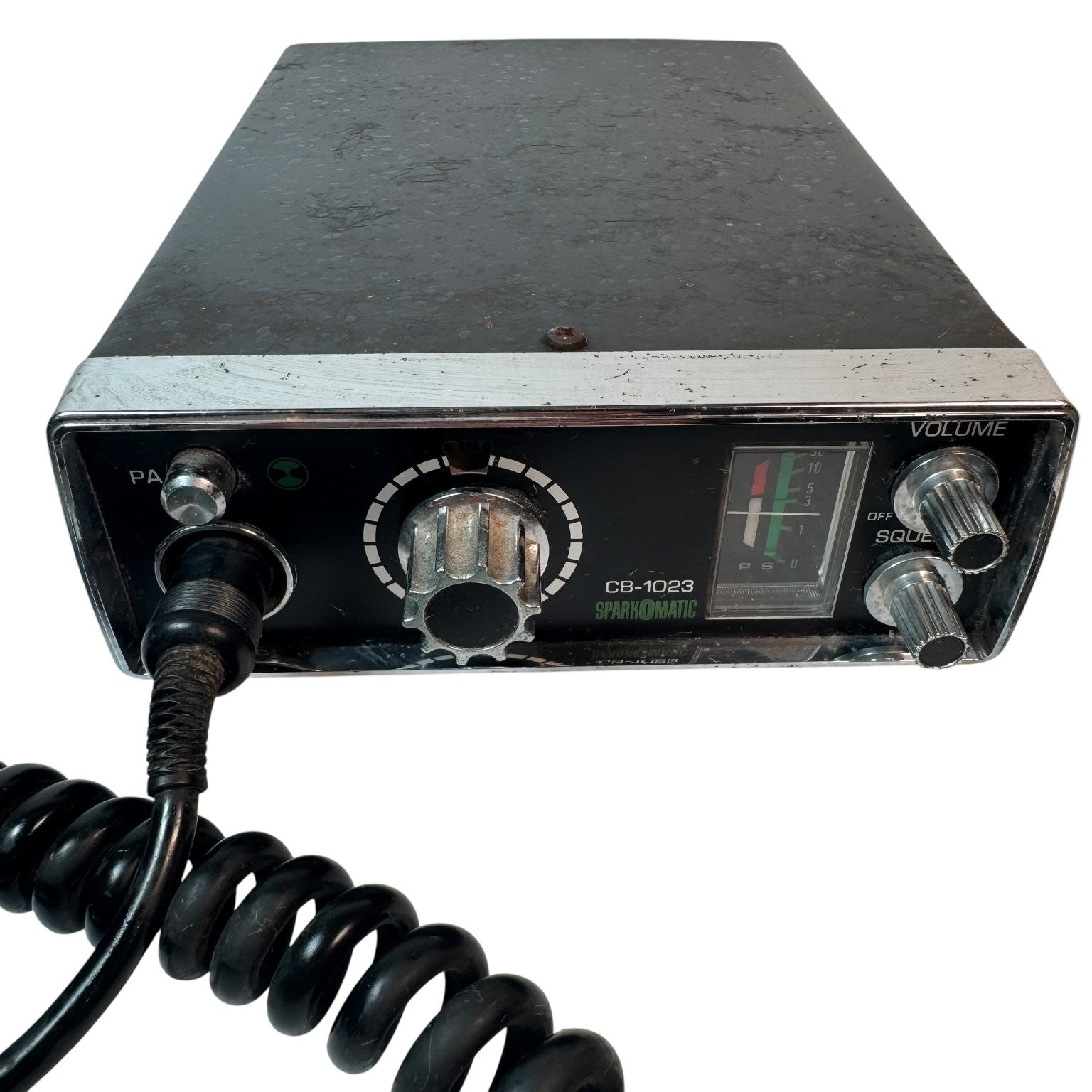 Vintage Sparkomatic CB Radio CB-1023 23 Channel Mobile Radio AS IS UNTESTED