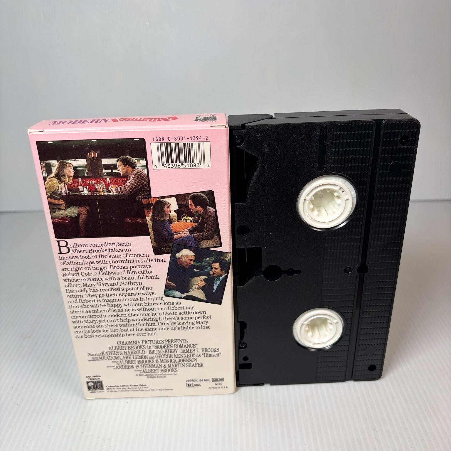 Modern Romance VHS 1981 Comedy Romance Albert Brooks RCA Columbia