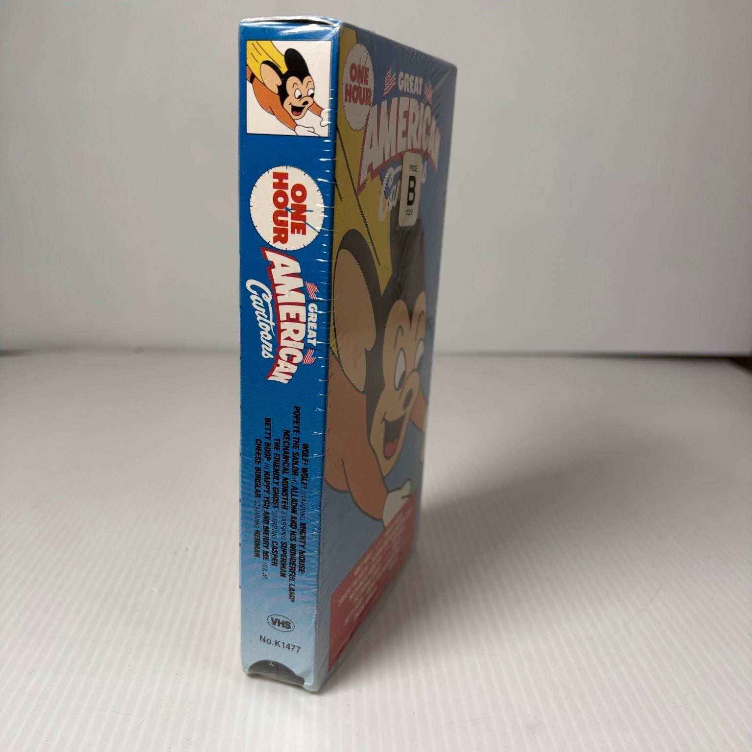 One Hour Great American Cartoons VHS 1998 Animated Classics Compilation Sealed