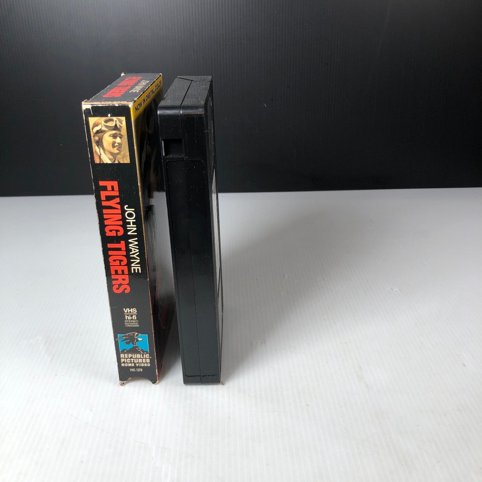 Flying Tigers VHS 1942 War Action Classic John Wayne Republic Pictures