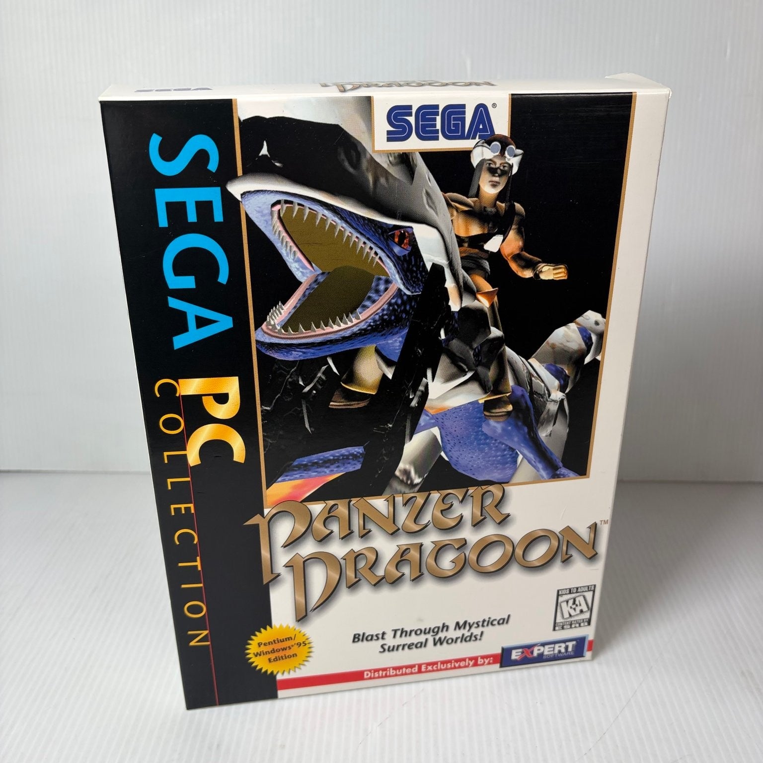 Panzer Dragoon Sega PC Collection Big Box PC Video Game Windows 95 Sega Port