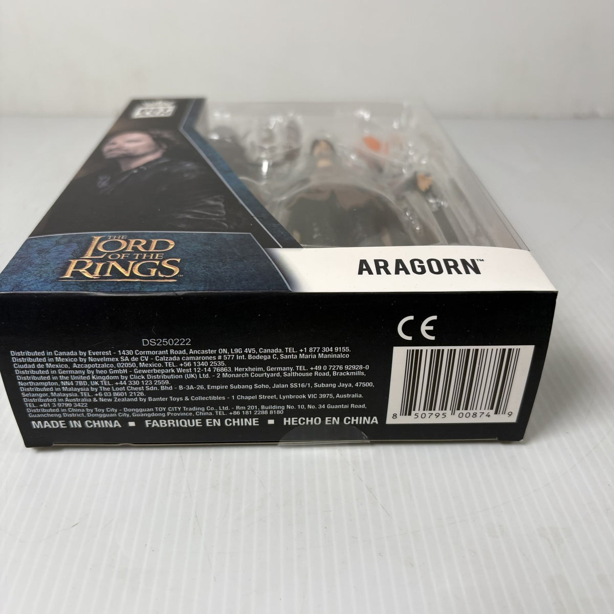 BST AXN The Lord of the Rings Aragorn Action Figure 8+ New In Box NIB The Loyal