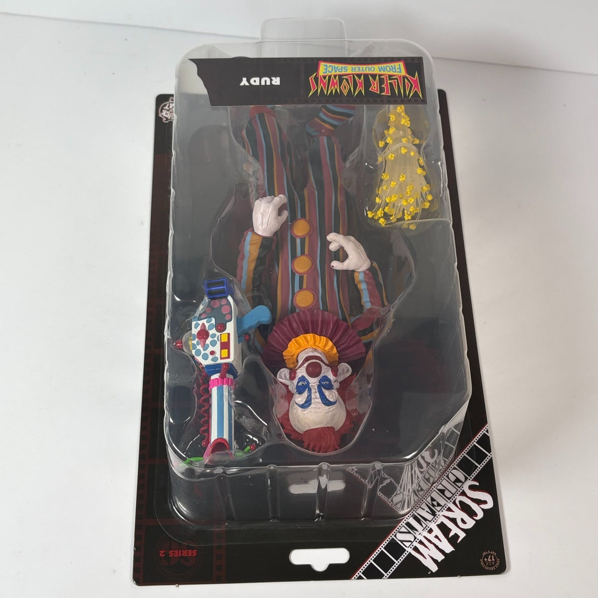 Killer Klowns from Outer Space Action Figure Rudy Scream Greats Klown