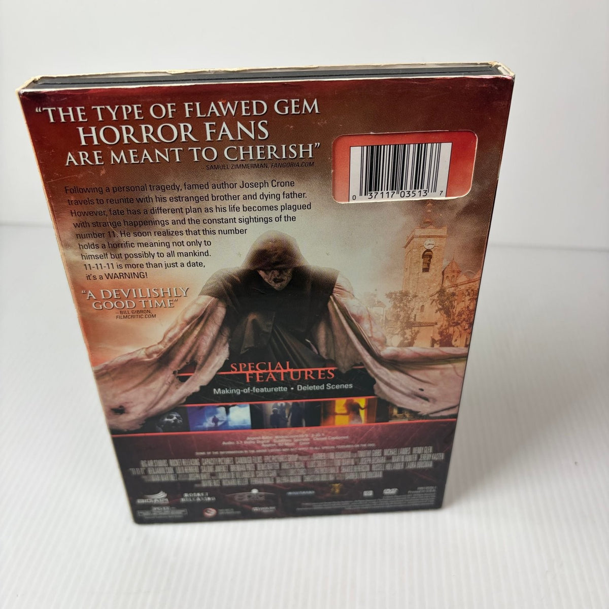 11-11-11 The Prophecy DVD 2011 Darren Lynn Bousman Saw Director Horror Film