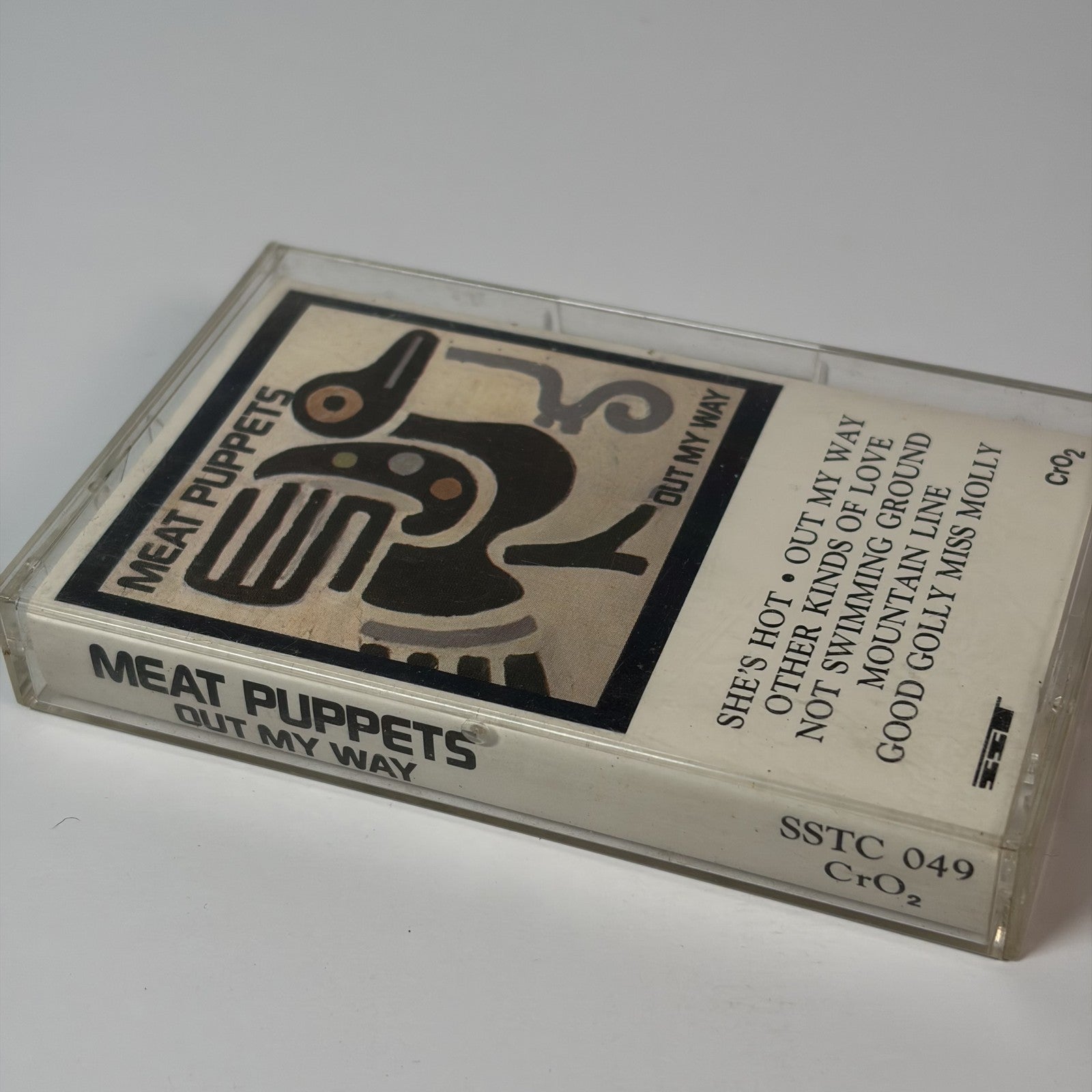 Meat Puppets - Out My Way Cassette Tape SST Records SSTC 049 1986 CrO2 Alt Rock
