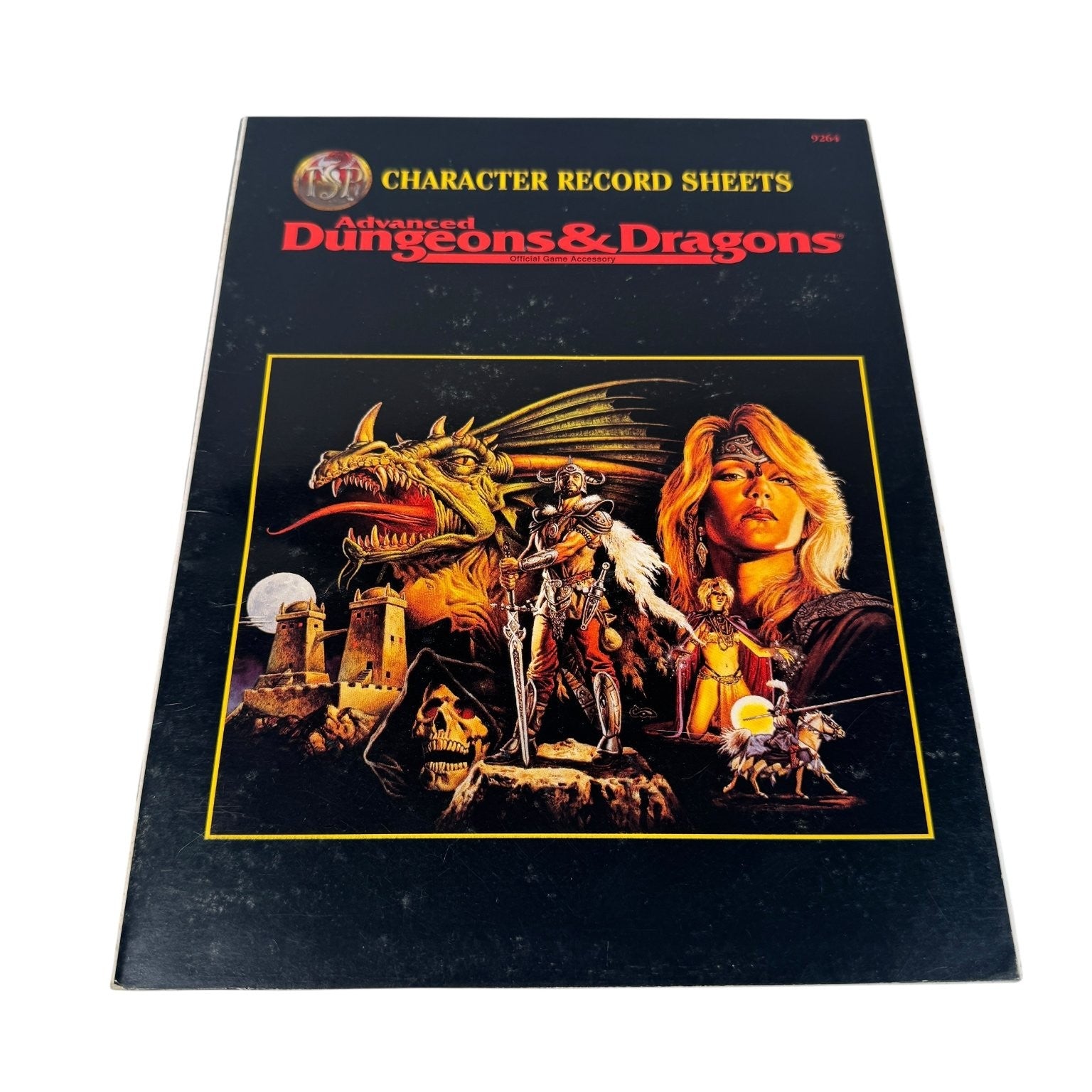 Advanced Dungeons & Dragons Character Record Sheets 1989 TSR Game Accessory 9264