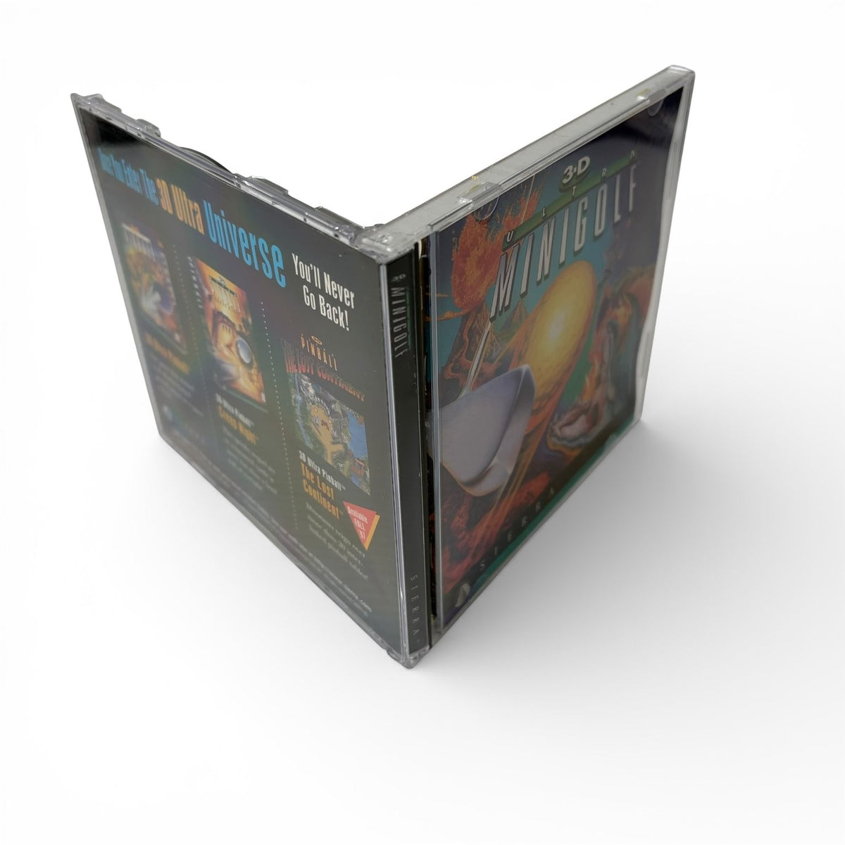 3-D Ultra Minigolf PC Video Game Sierra 1997 Multiplayer