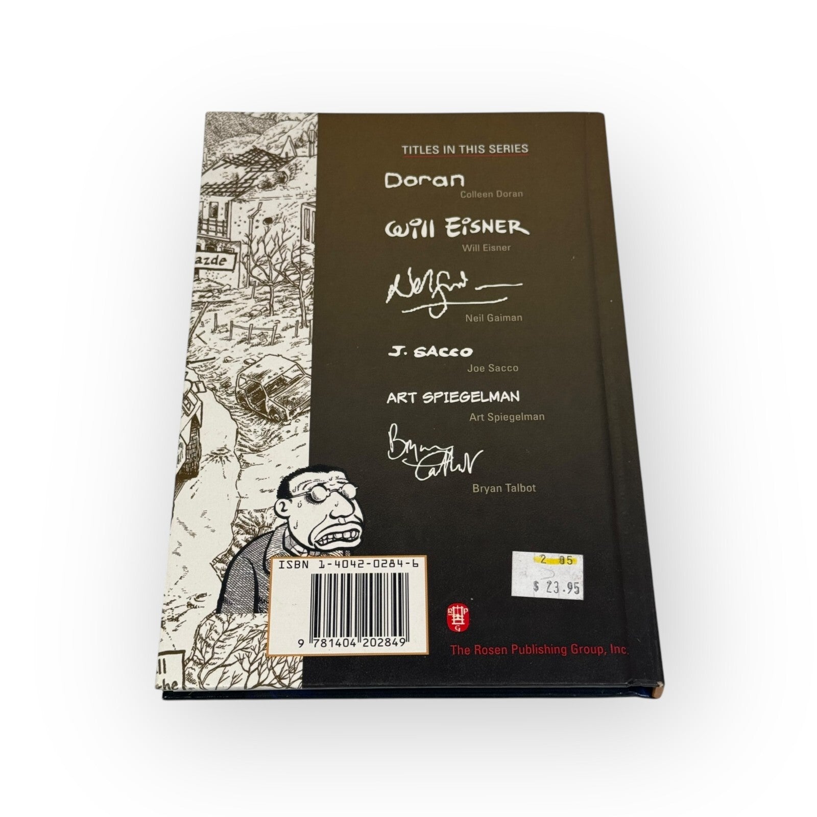 The Library of Graphic Novelists: Joe Sacco by Monica Marshall