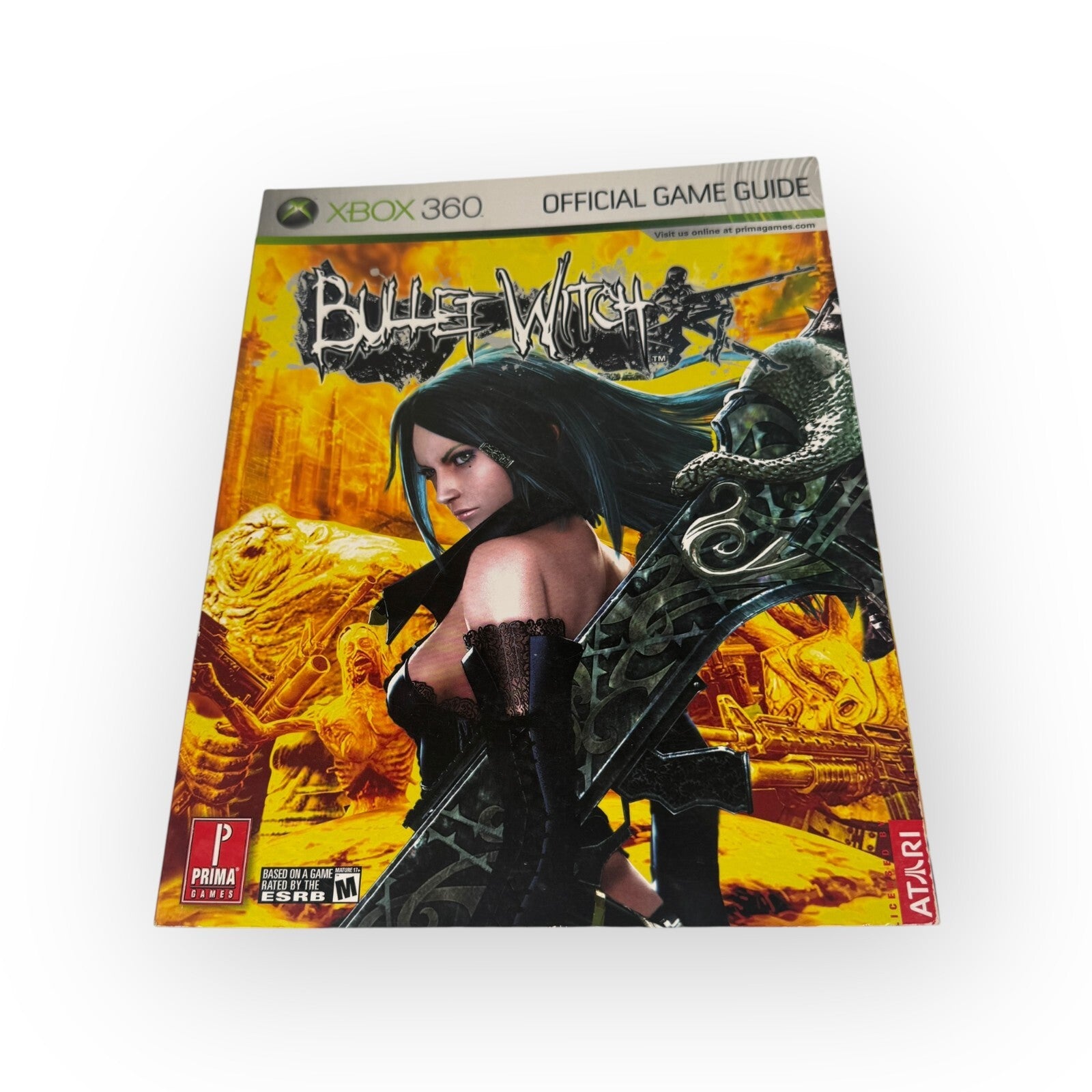 Bullet Witch XBOX 360 Official Strategy Guide Prima Games ATARI Brad Anthony