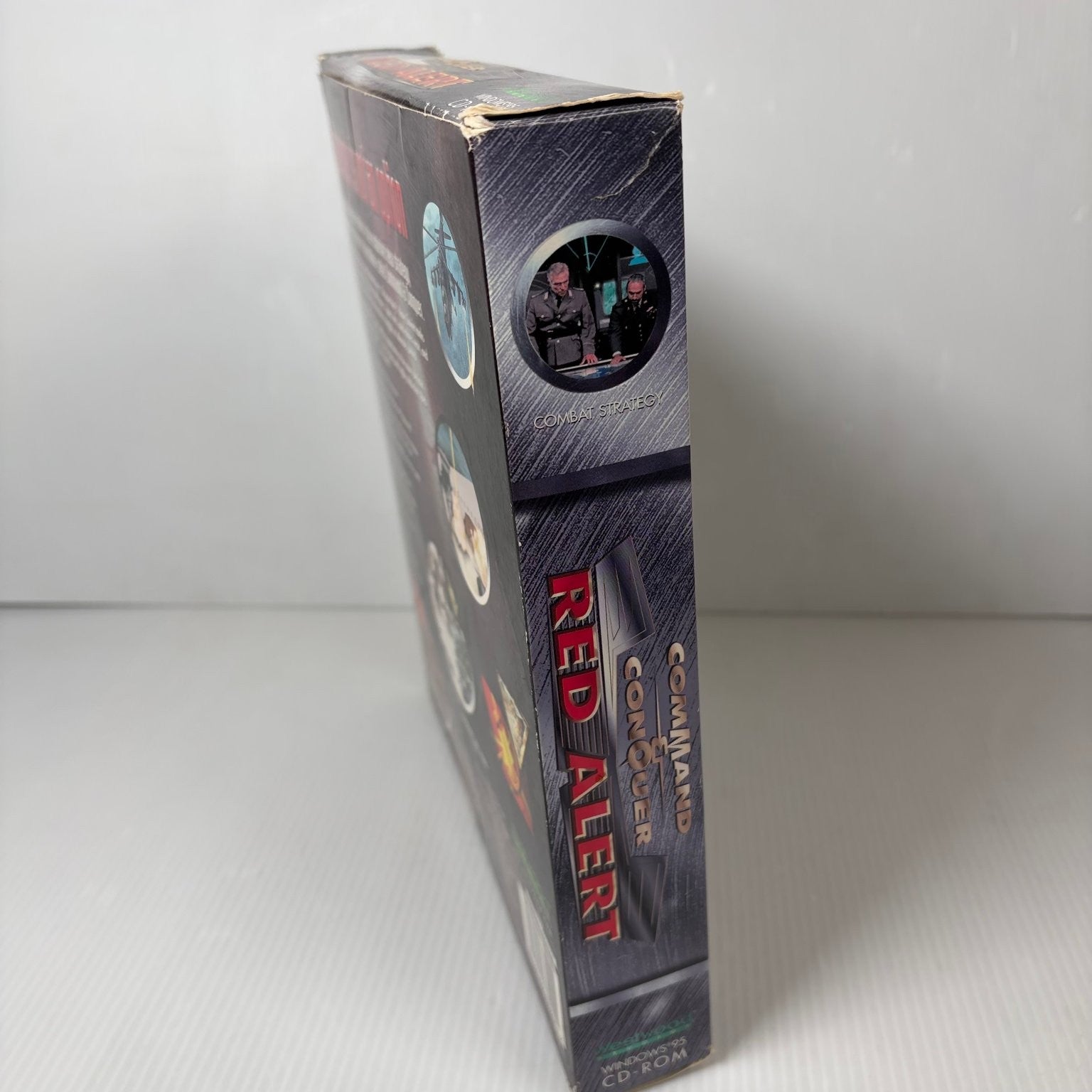 Command & Conquer Red Alert Big Box PC CD-ROM Game RTS Multiplayer Complete