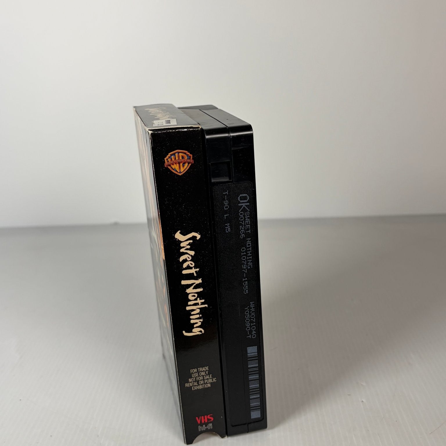 Sweet Nothing VHS 1996 Drama Screening Copy Michael Imperioli Warner Home Video