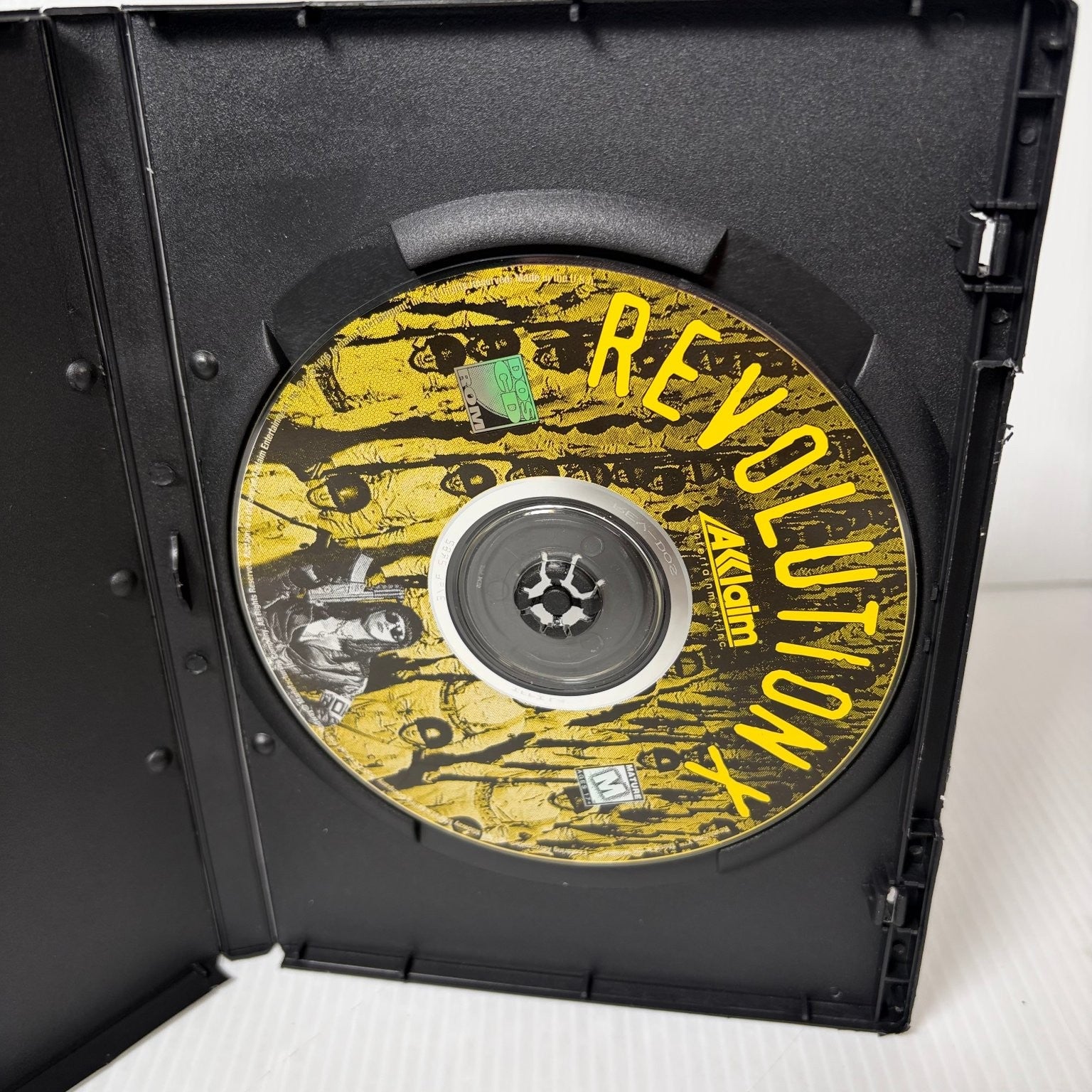 Revolution X PC CD-ROM Video Game Port Shooter Action Acclaim